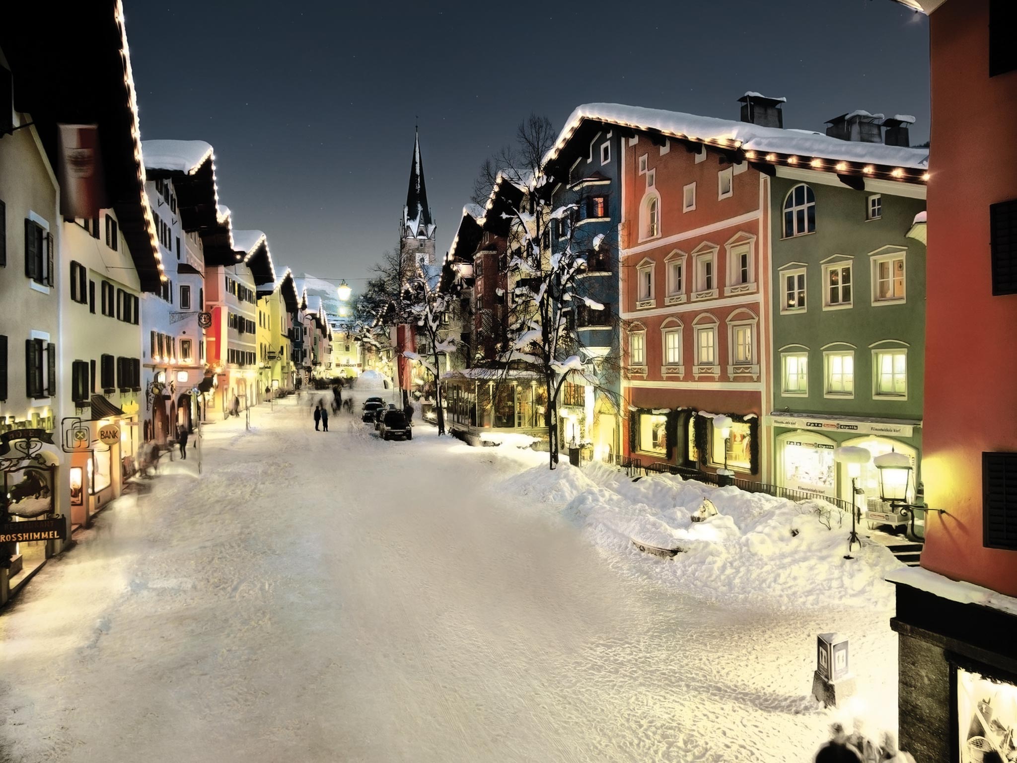 Kitzbuhel has bundles of wintery charm