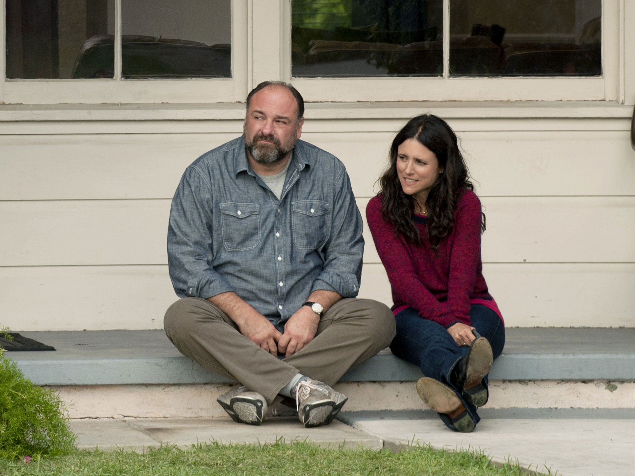 Middle-aged angst: James Gandolfini and Julia Louis-Dreyfus in 'Enough Said'