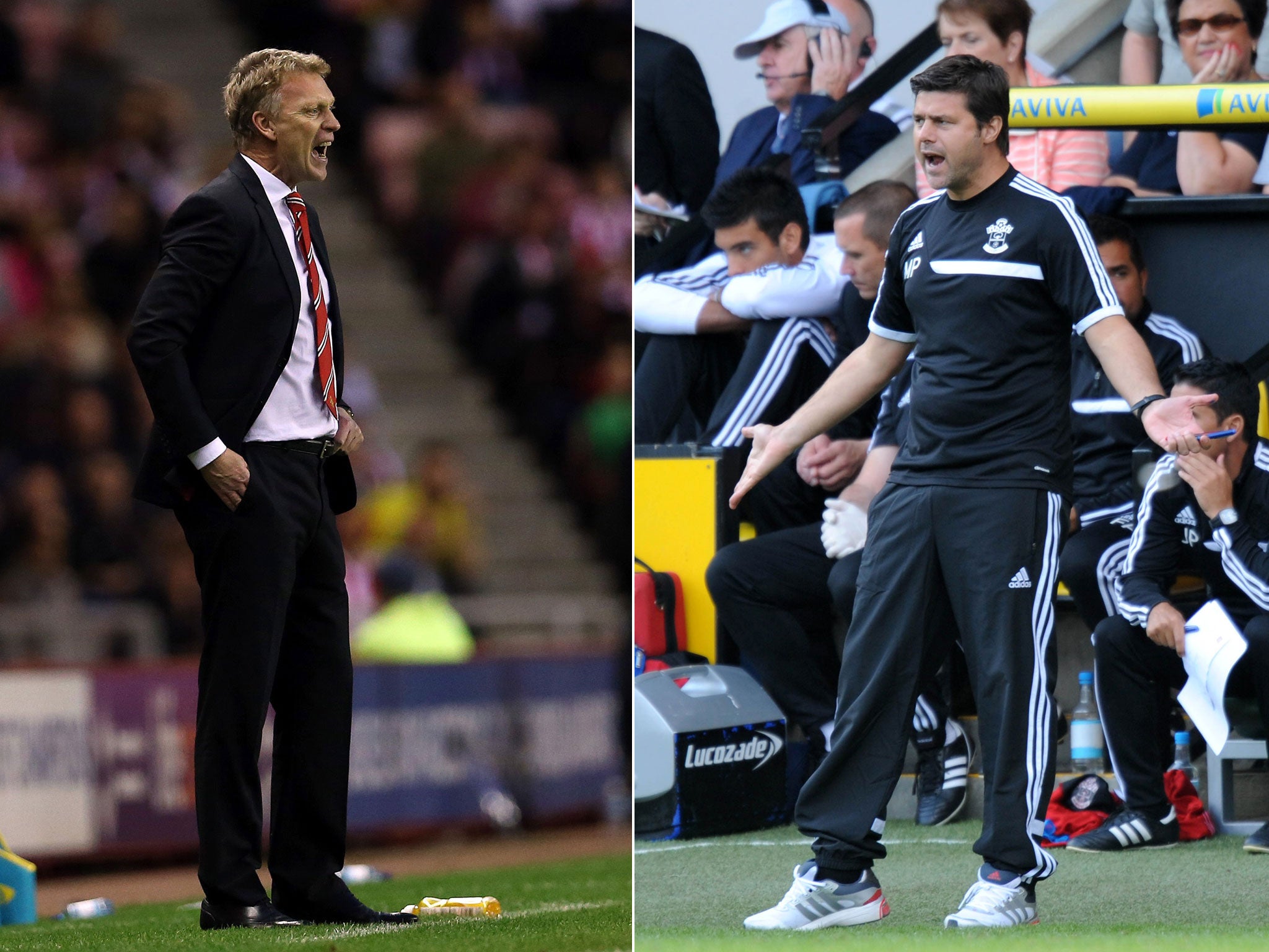 Moyes v Pochettino