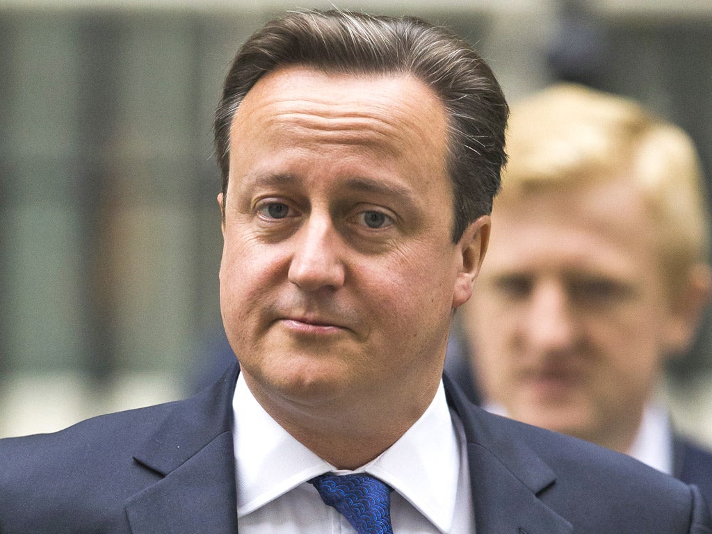 Prime Minister David Cameron