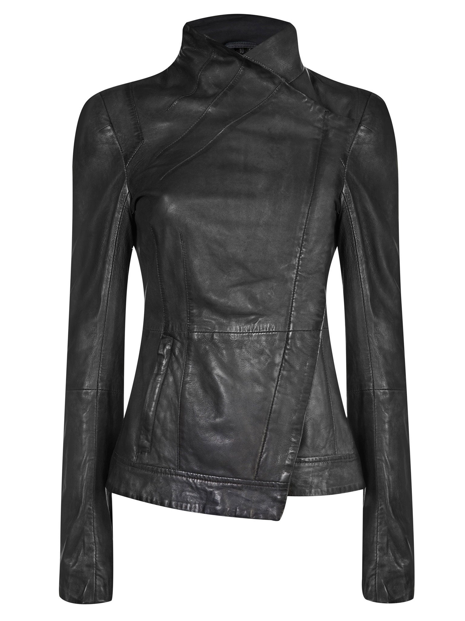 His dark materials: Leather jacket £220; Todd Lynn/ EDITION for Debenhams, <a href="http://www.debenhams.co.uk" target="_blank">debenhams.co.uk</a>