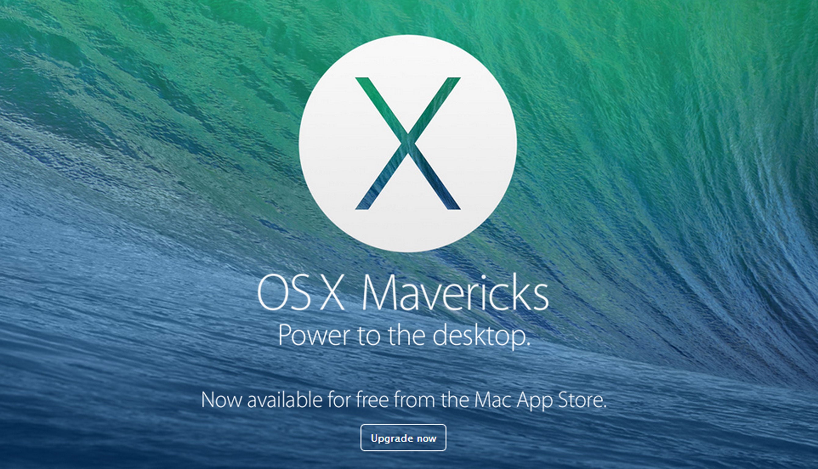 OS X Mavericks is a minor update compared to iOS 7 - but Apple are literally giving it away.