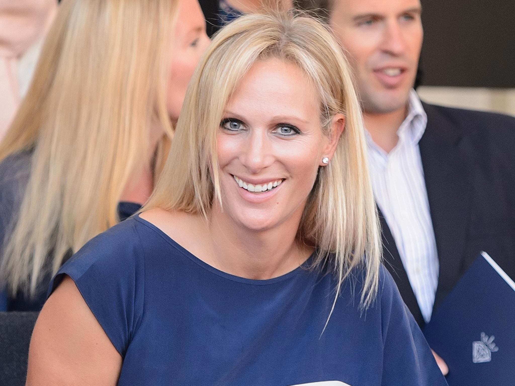 Zara Tindall has been named as one of the godparents of the Duke and Duchess' son Prince George