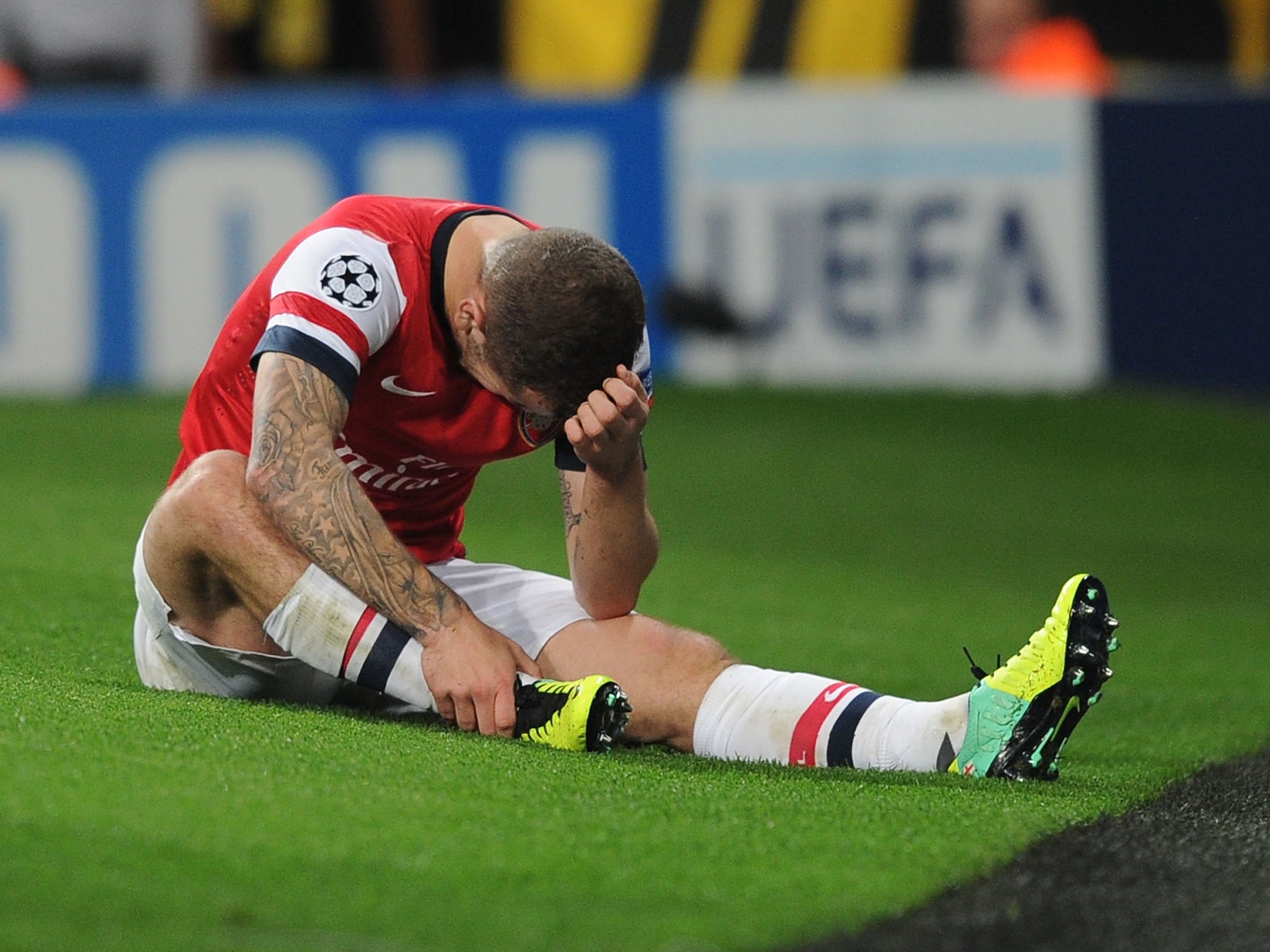 Jack Wilshere admits that the defeat to Borussia Dortmund was not the end of the world