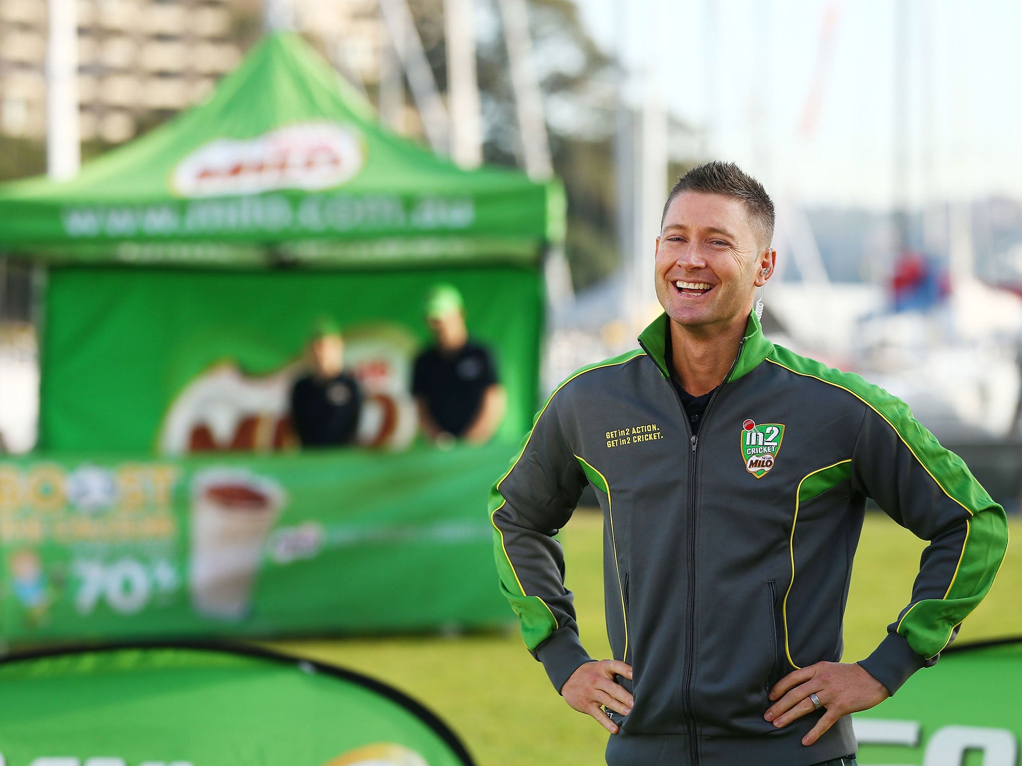 Australian captain Michael Clarke