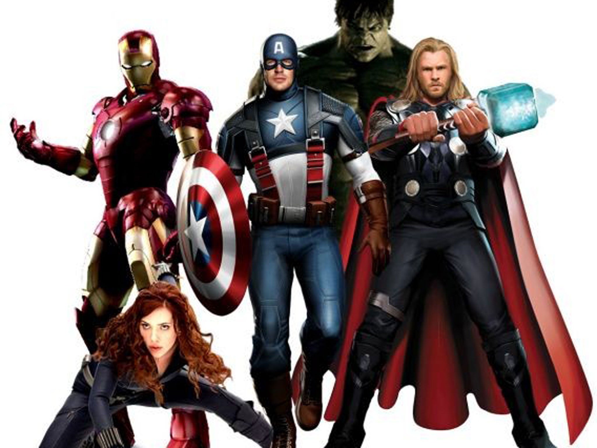 The Avengers films see plenty of screen favourites team up