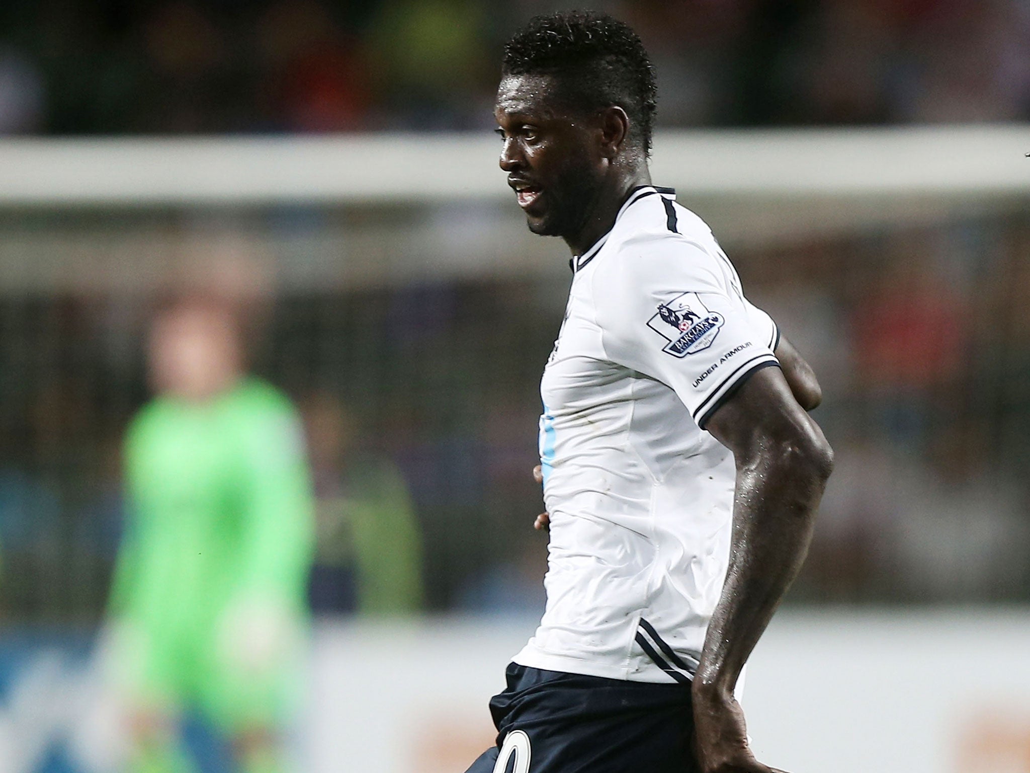 Emmanuel Adebayor could face West Ham