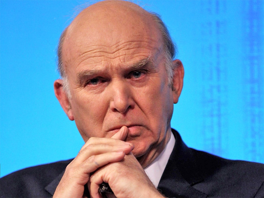 Business Secretary Vince Cable