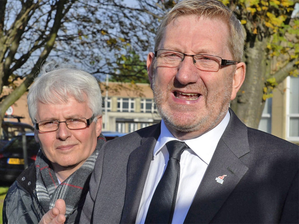 Unite leader Len McCluskey at Grangemouth