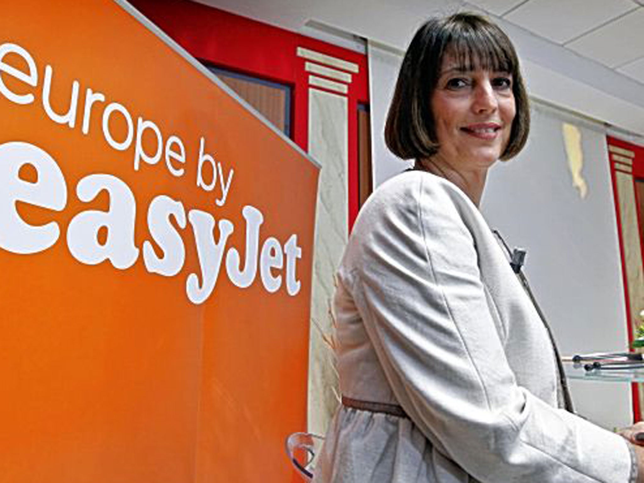 Easy listening: chief executive Carolyn McCall