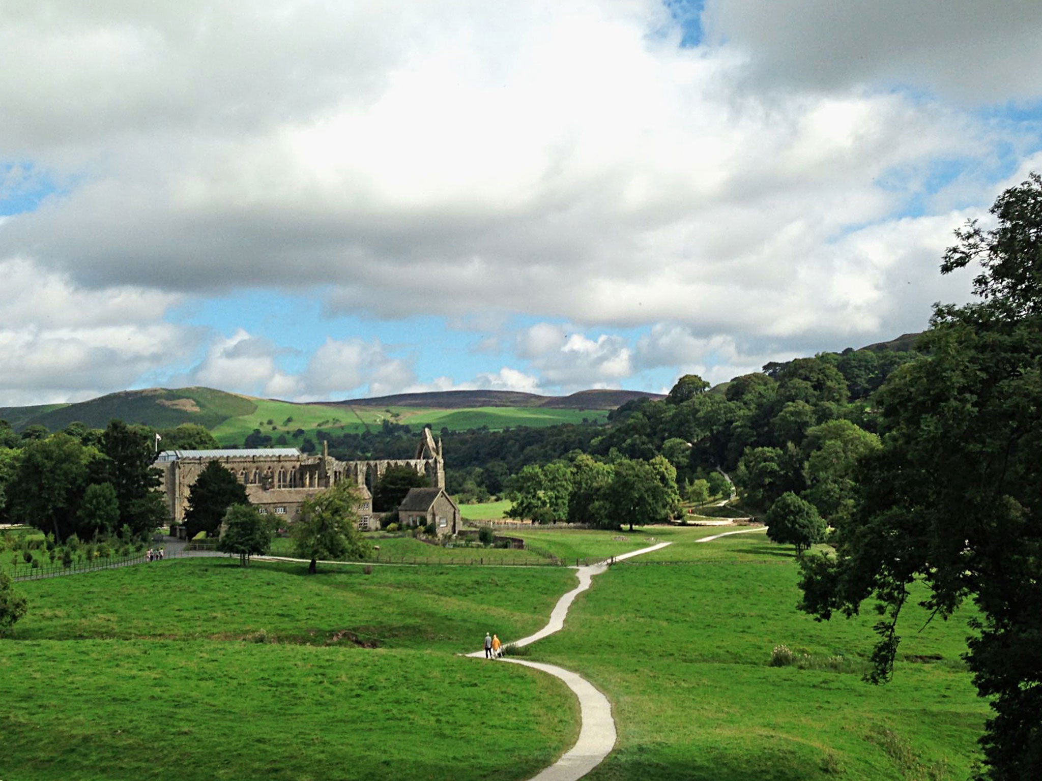 Up hill and down dale: Bolton Abbey is a highlight