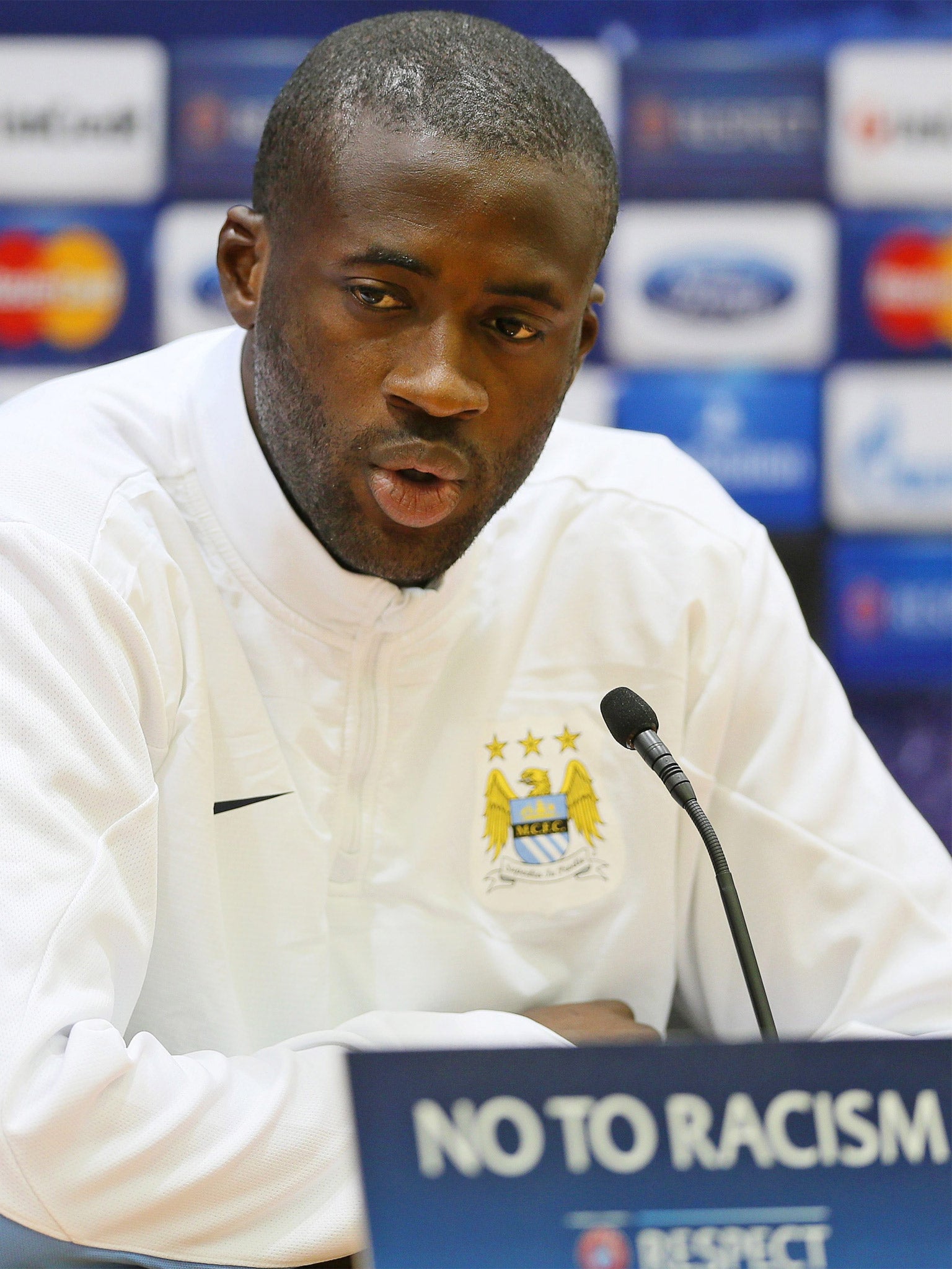 Yaya Toure has urged UEFA to take action