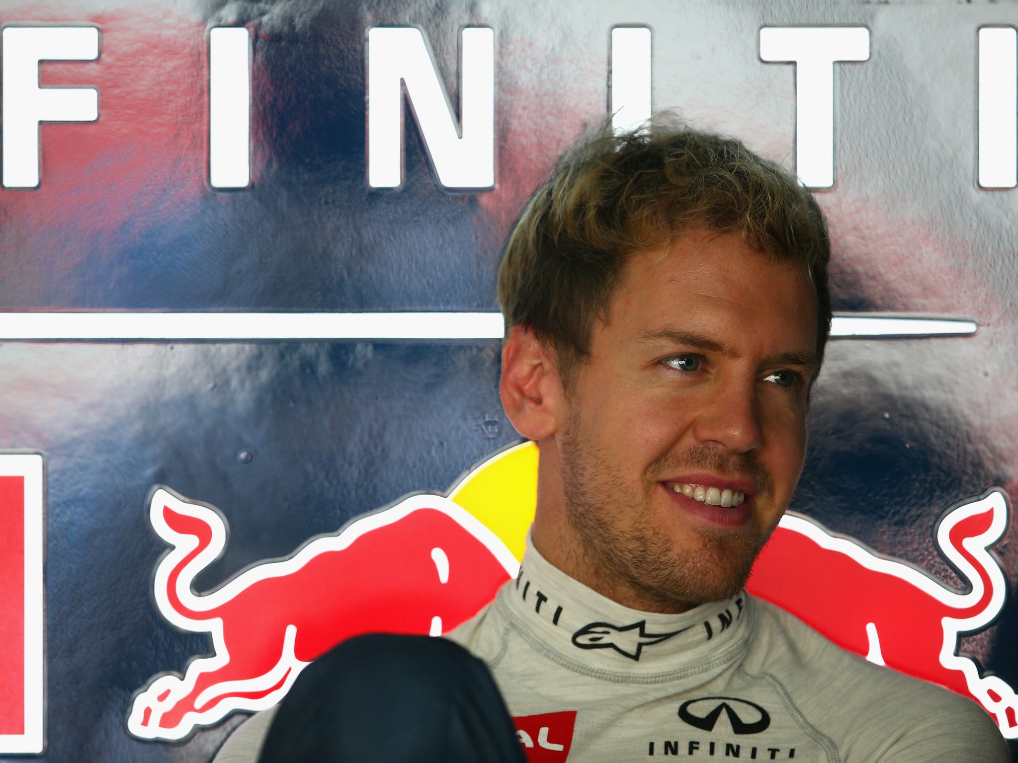 Sebastian Vettel finished top of the practice timesheets for the Indian Grand Prix