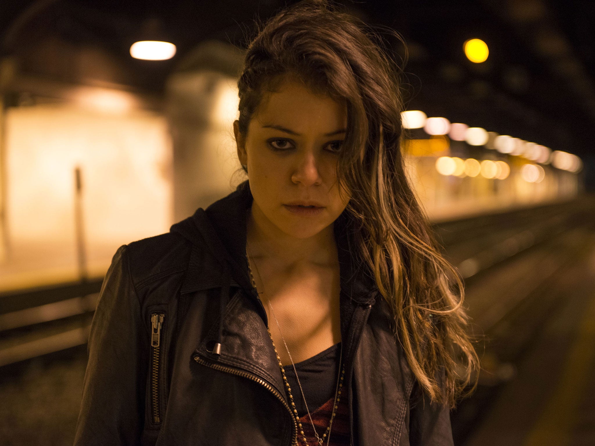 Tatiana Maslany in the sci-fi drama Orphan Black