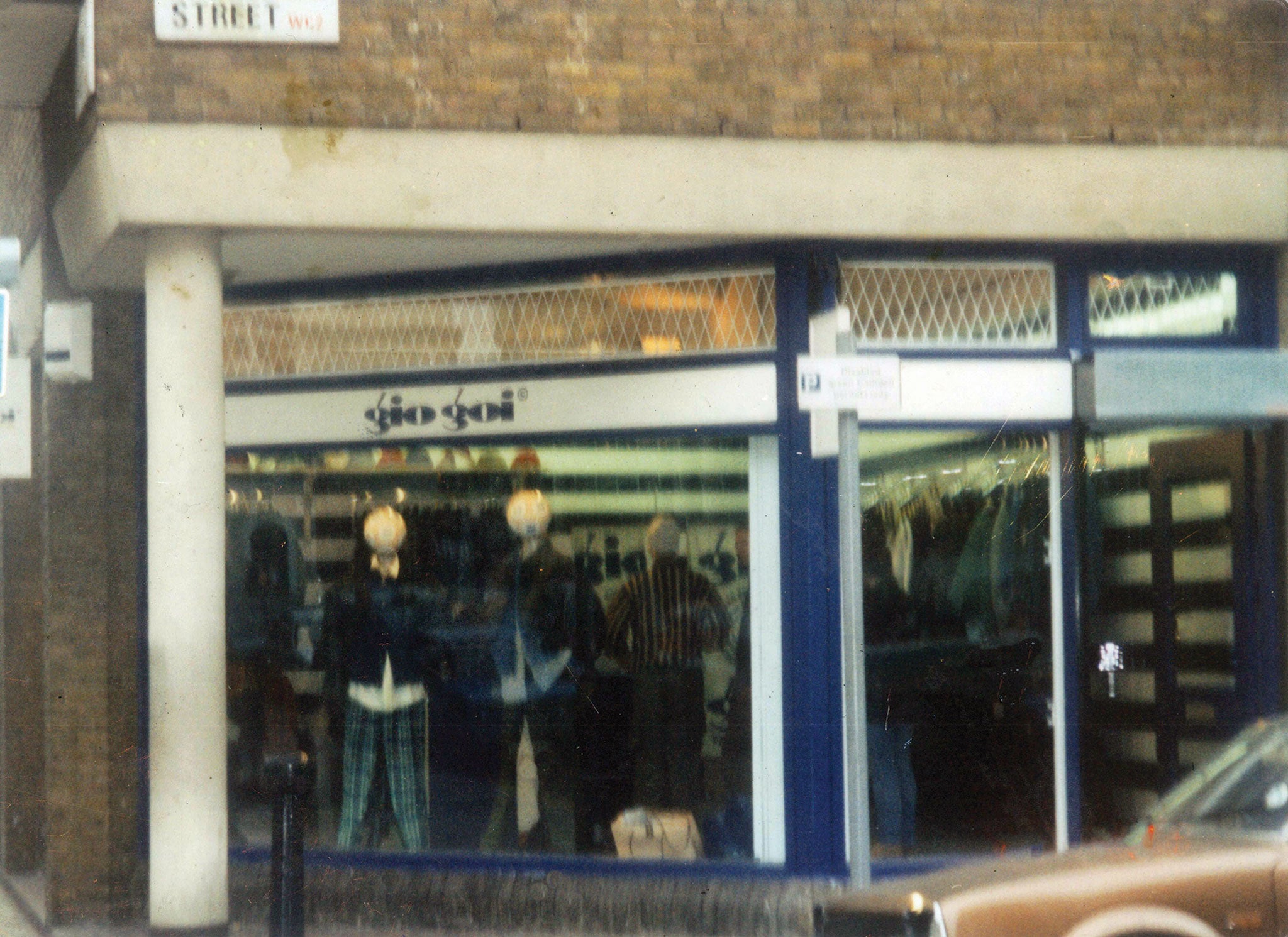 The Gio-Goi shop opened in Covent Garden while Anthony was on remand in Strangeways