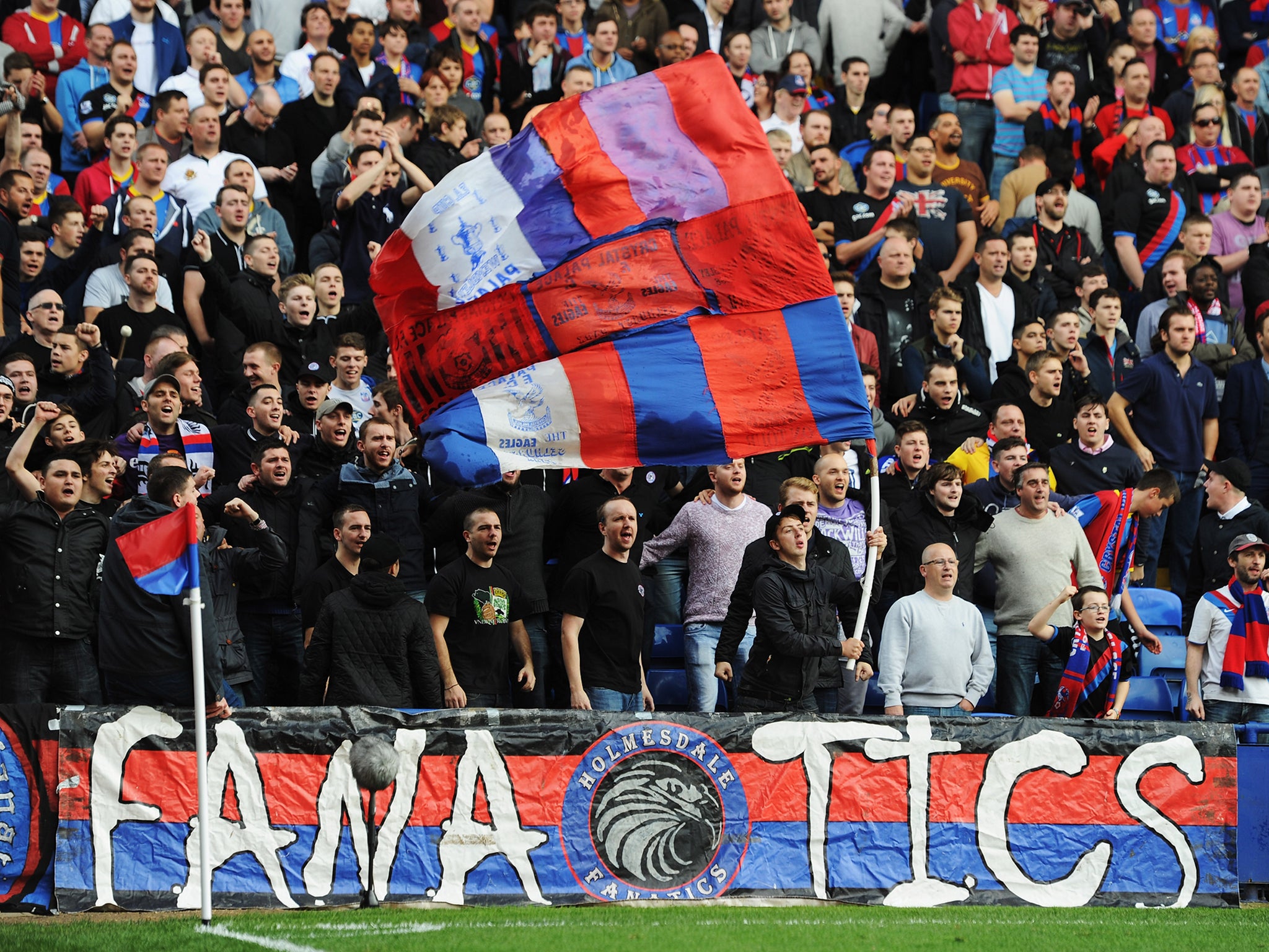 Hodgson praised Palace’s passionate support (Getty)