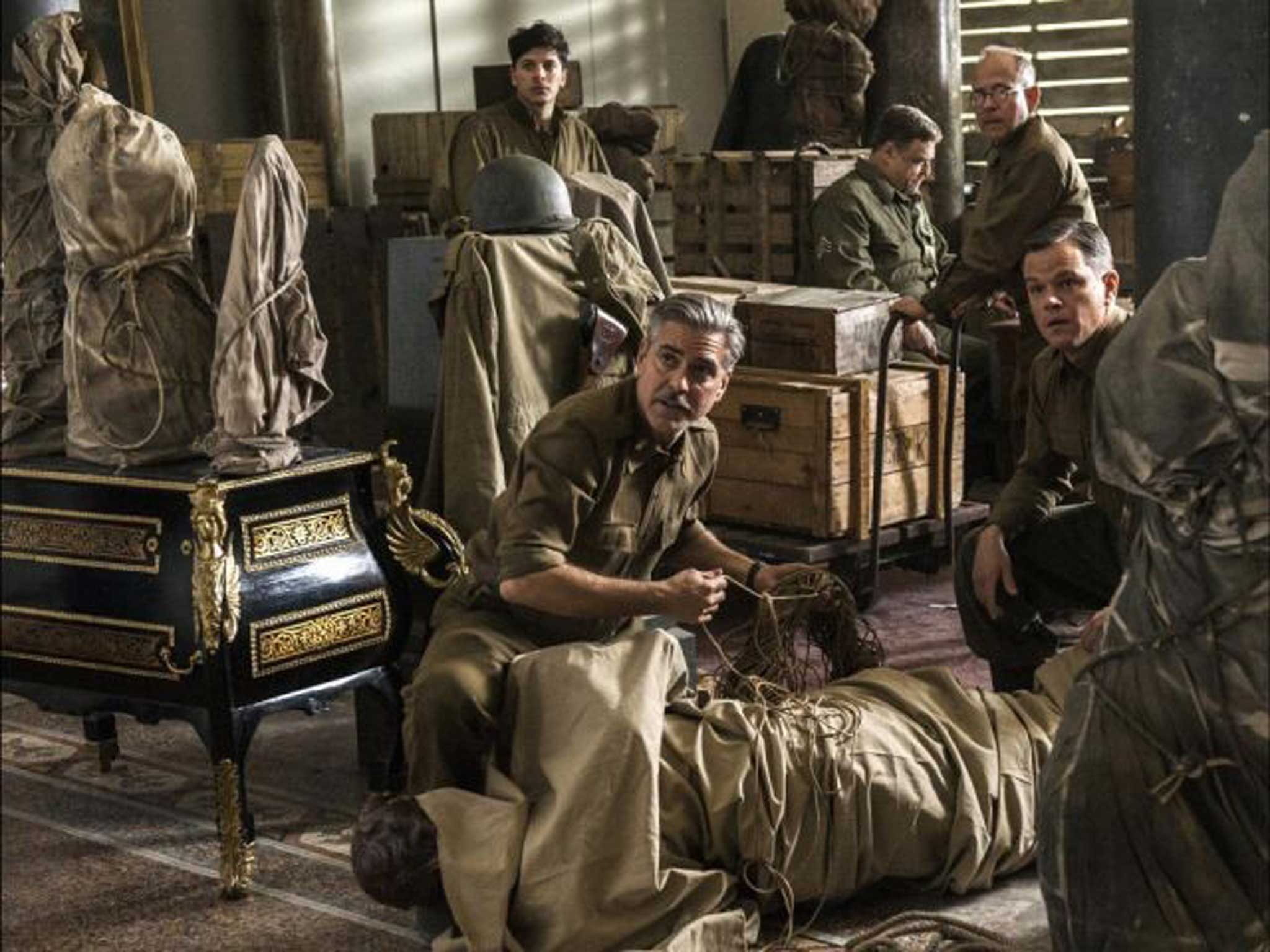 Actor-director George Clooney in 'The Monuments Men'