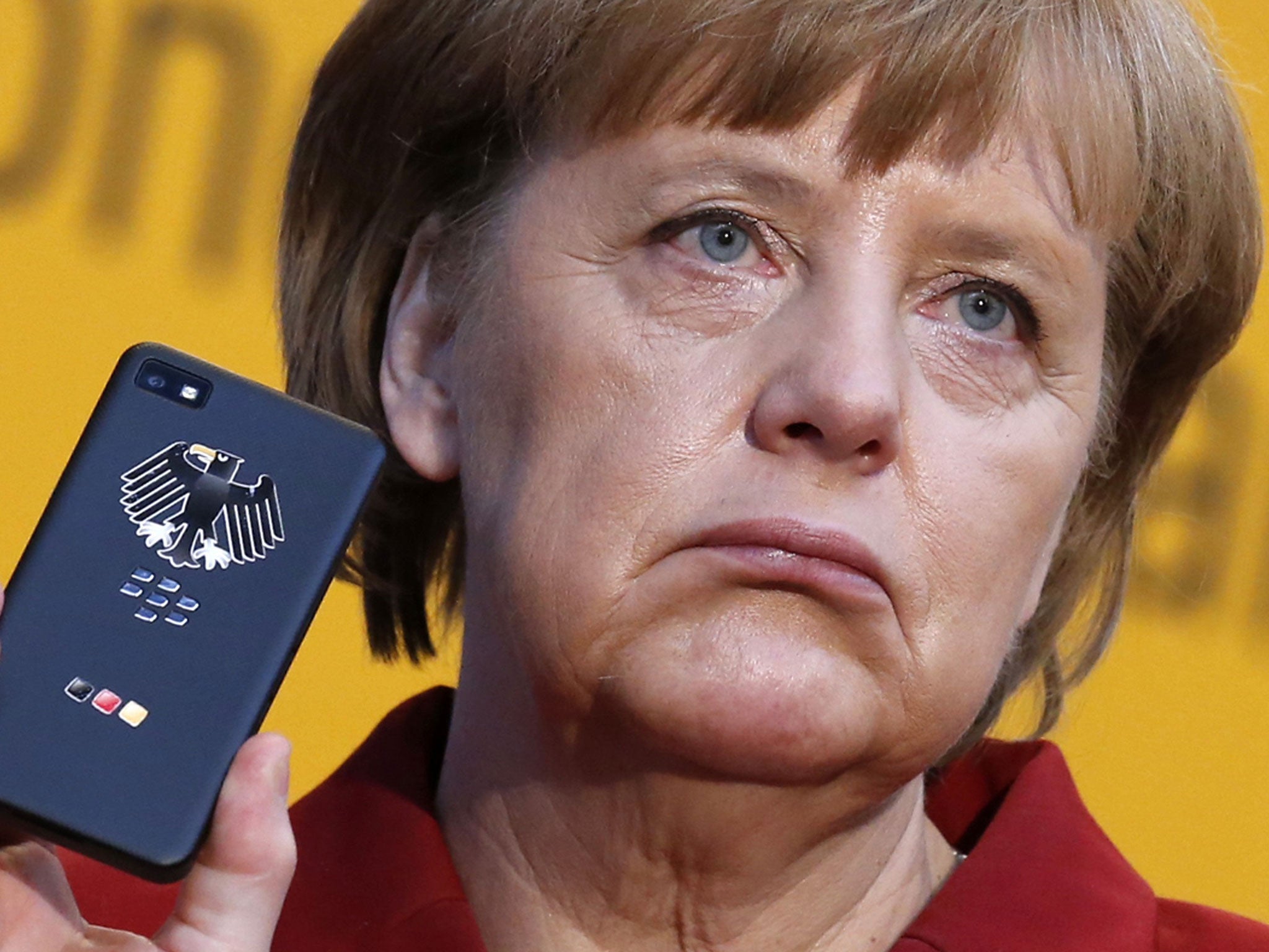 The NSA tapped Angela Merkel's phone, Snowden revealed