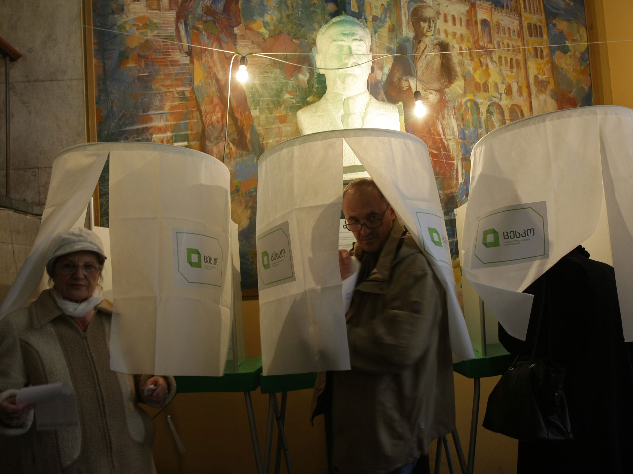 Voters choose a new president as the two-term limit kicks in for Mikheil Saakashvili