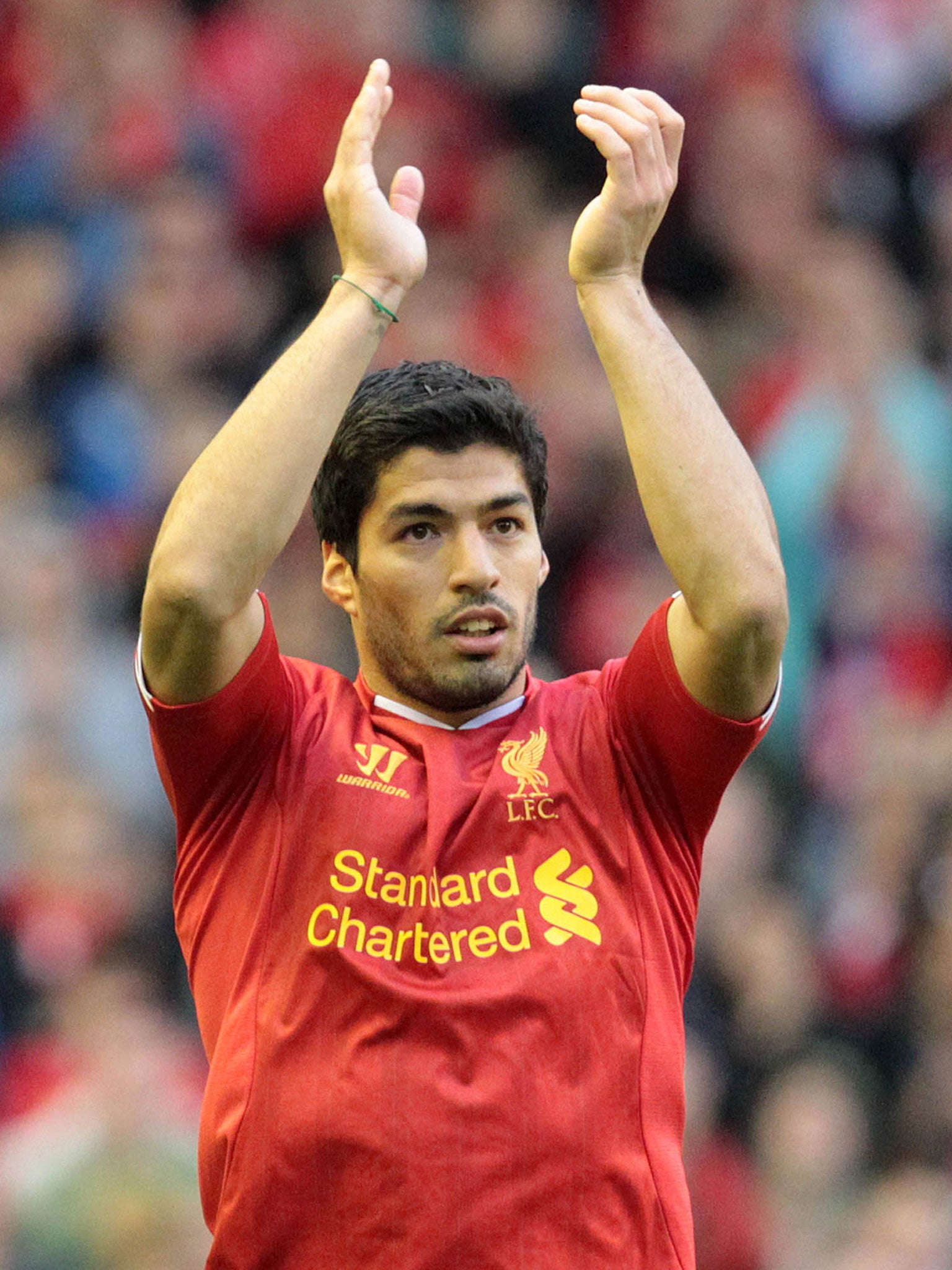 Luis Suarez has put a difficult summer well behind him