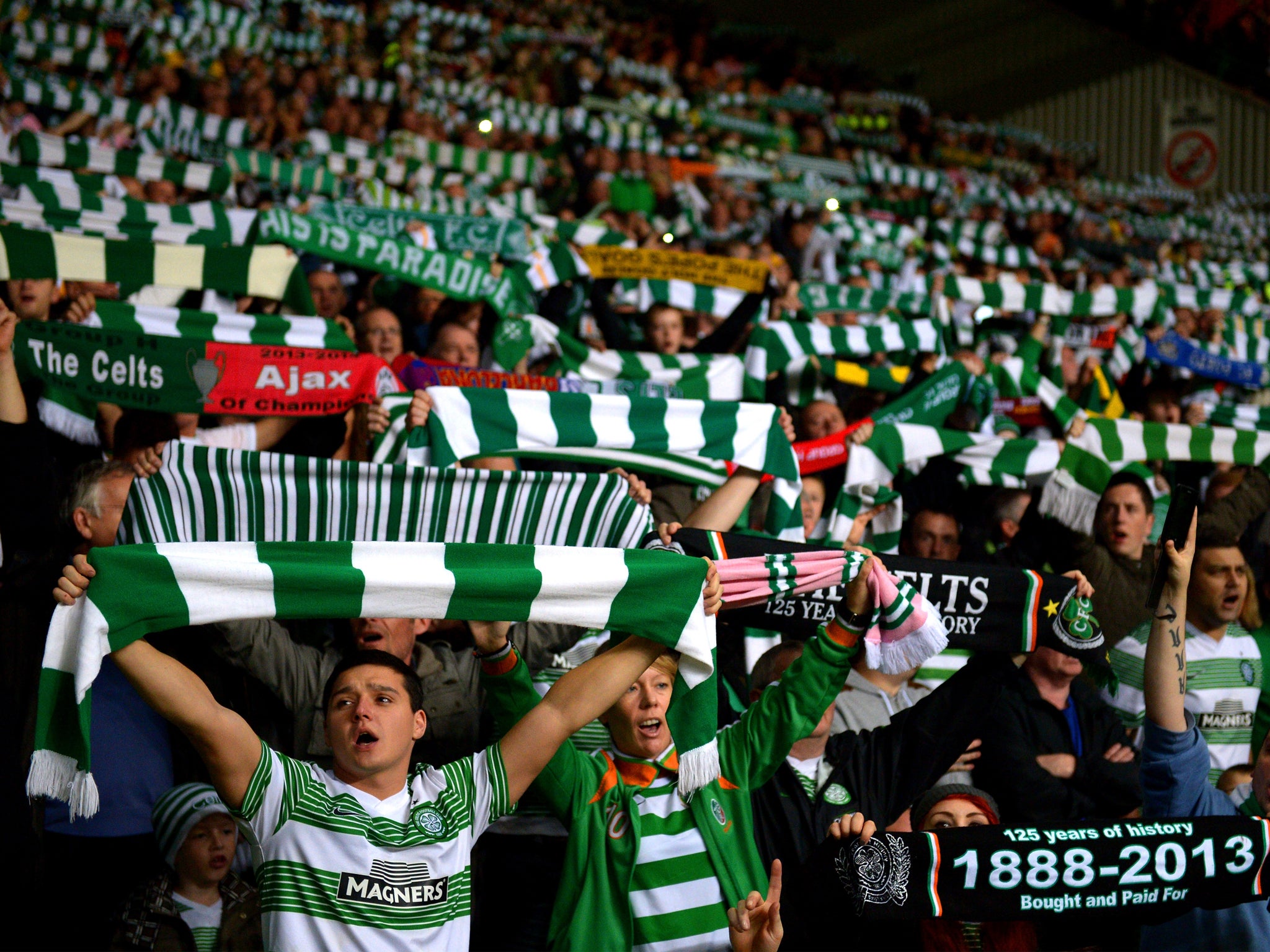Celtic fans