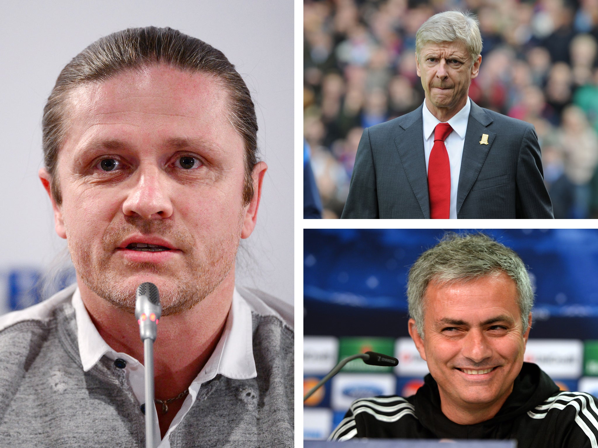 Emmanuel Petit has urged Arsene Wenger to stay away from Jose Mourinho's mind games