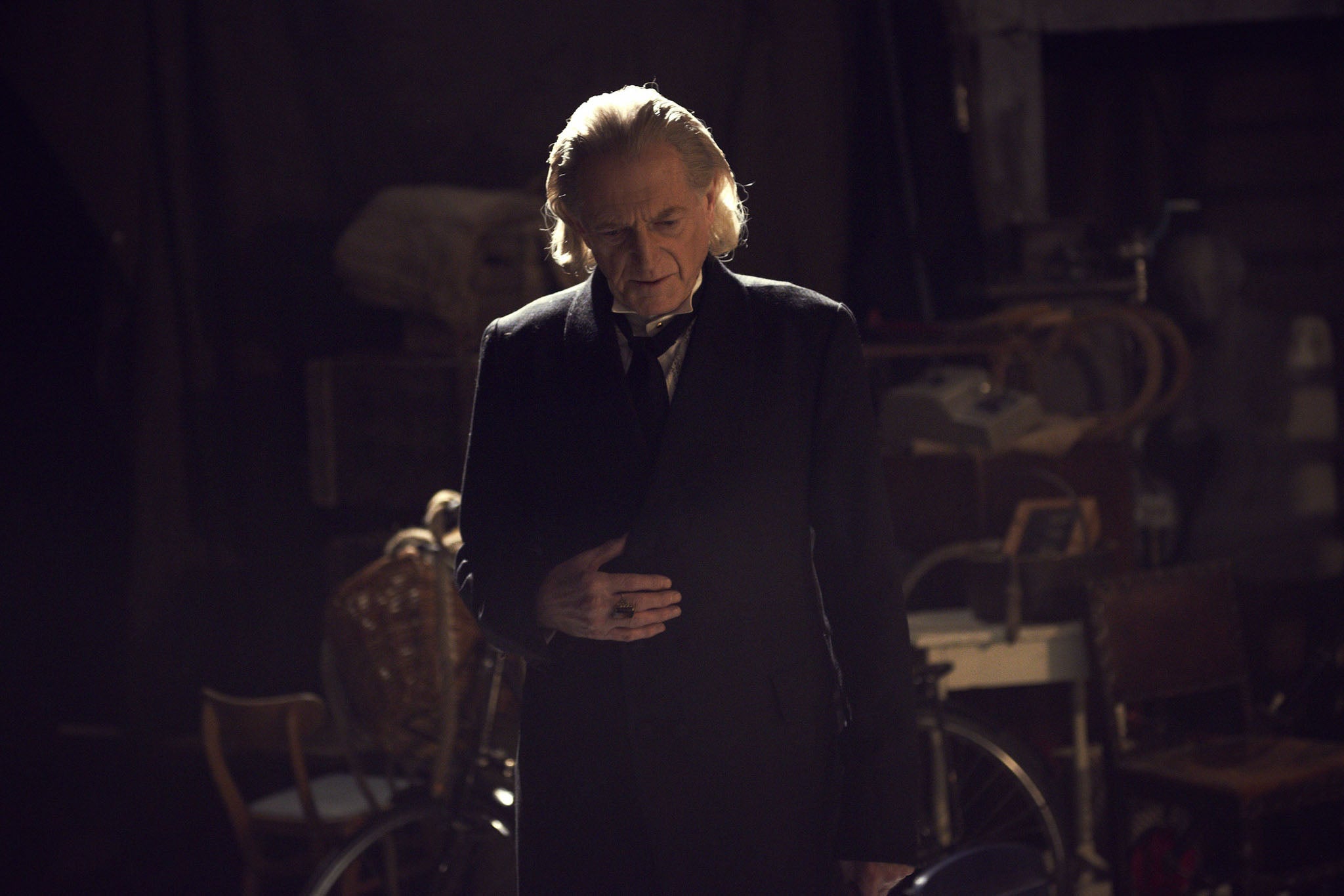 David Bradley in the BBC's ‘An Adventure in Space and Time’