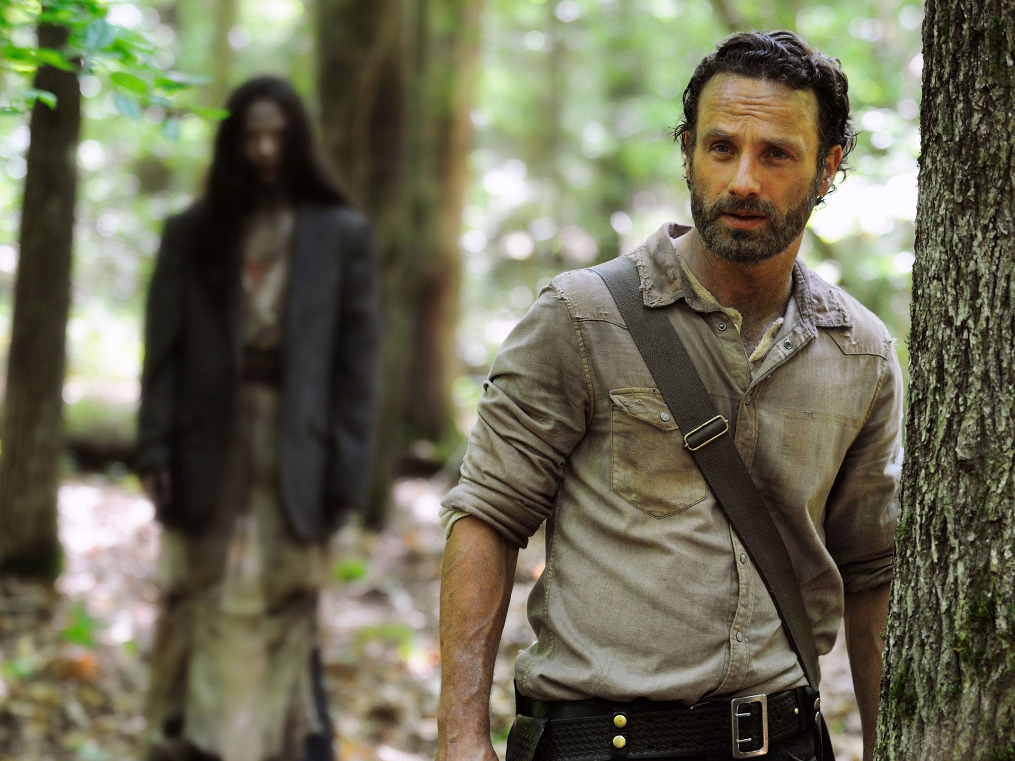 Andrew Lincoln as Rick Grimes in The Walking Dead