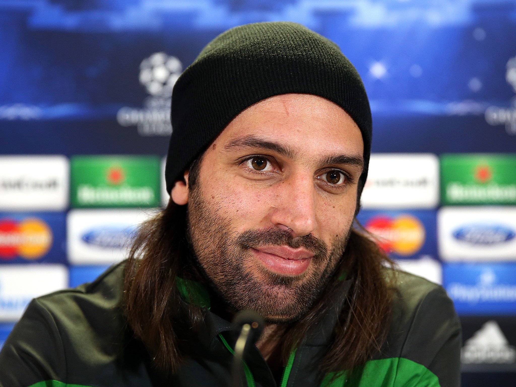 Celtic's Greek striker Gorgios Samaras