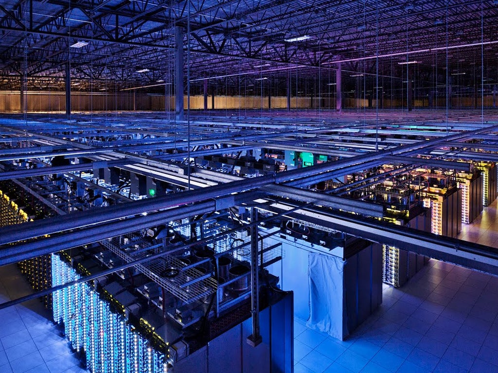 A Google data center in Hamina, Finland