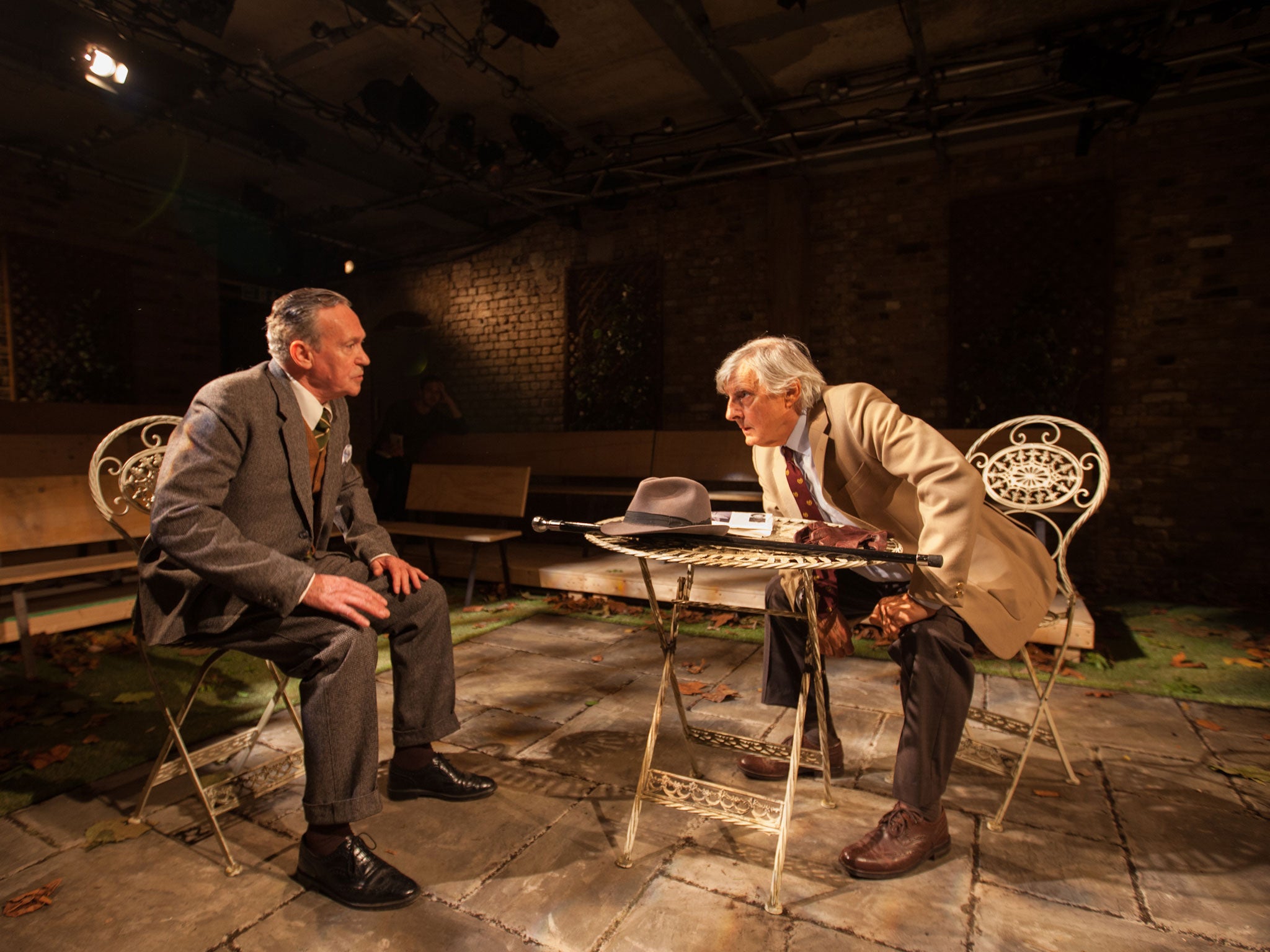 Paul Copley and Jack Shepherd in Home at the Arcola