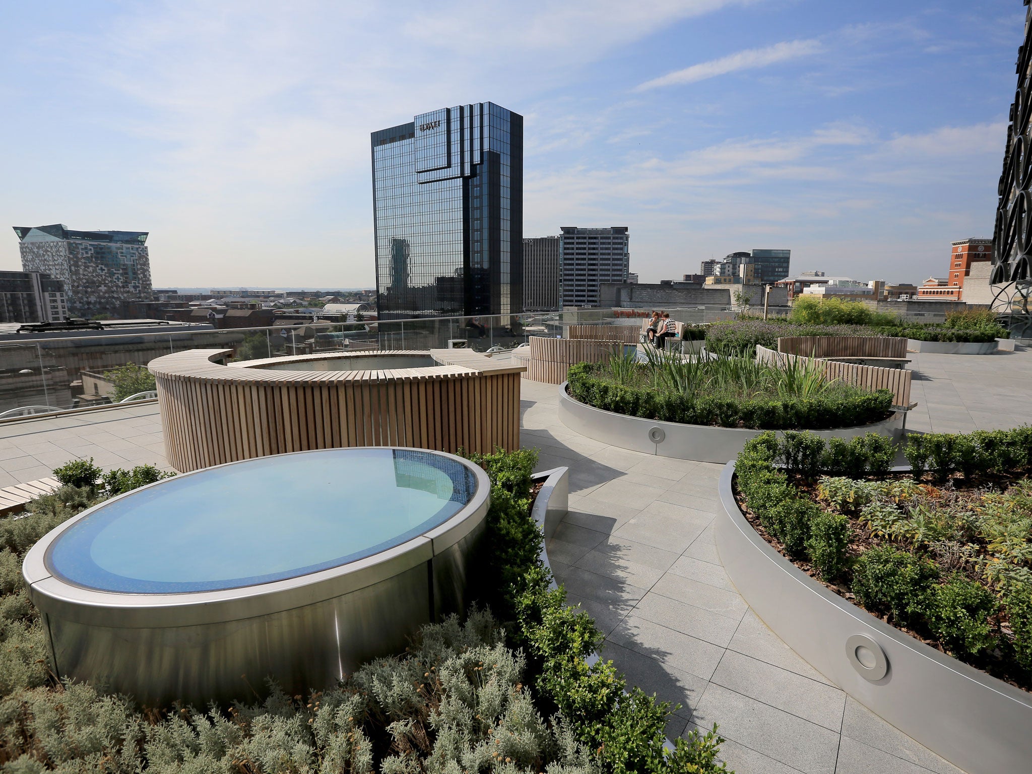 Europe's Largest Public Library. The £189m building was designed by architect Francine Hoube