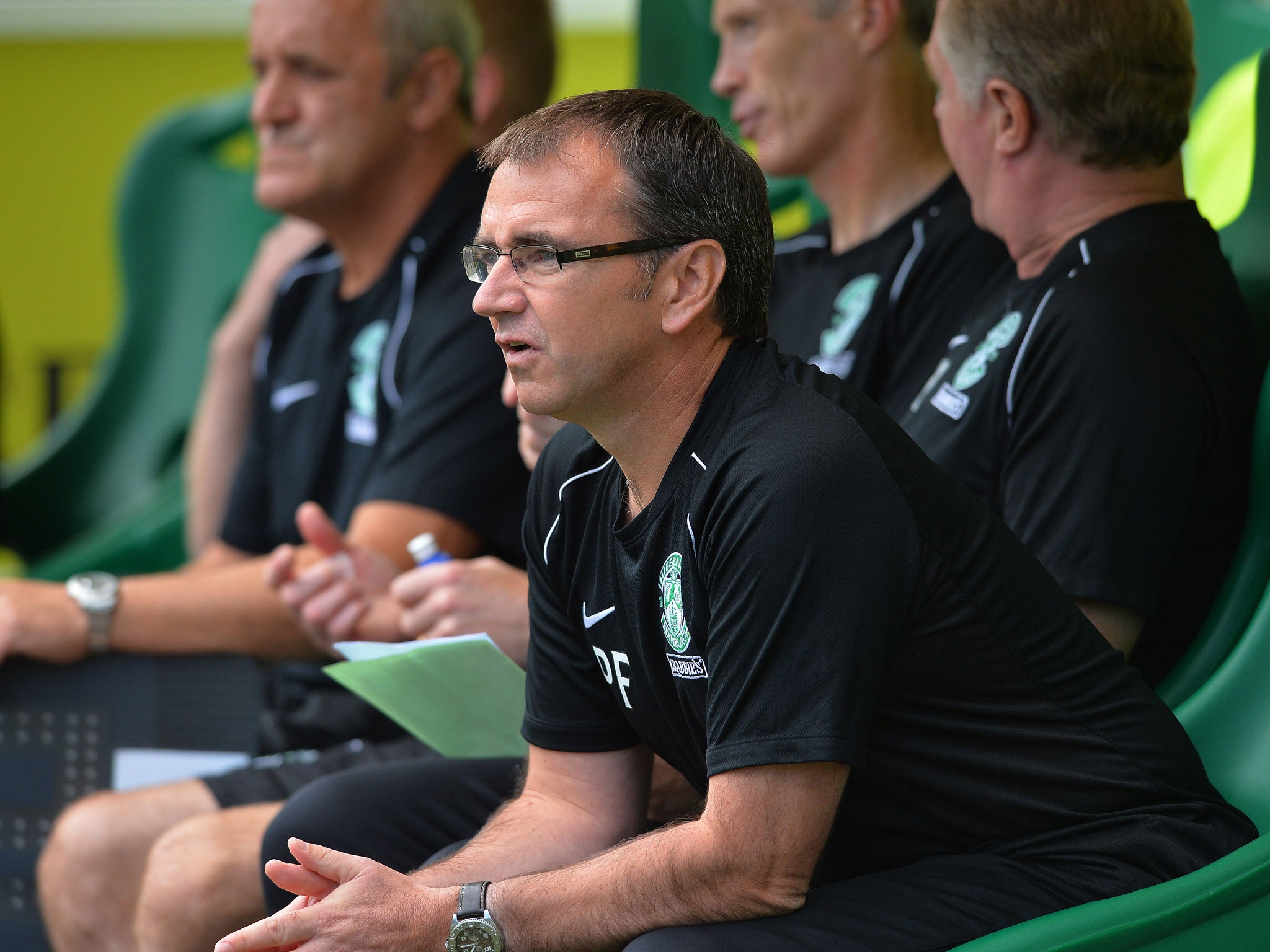 Pat Fenlon has left his post as Hibernian manager