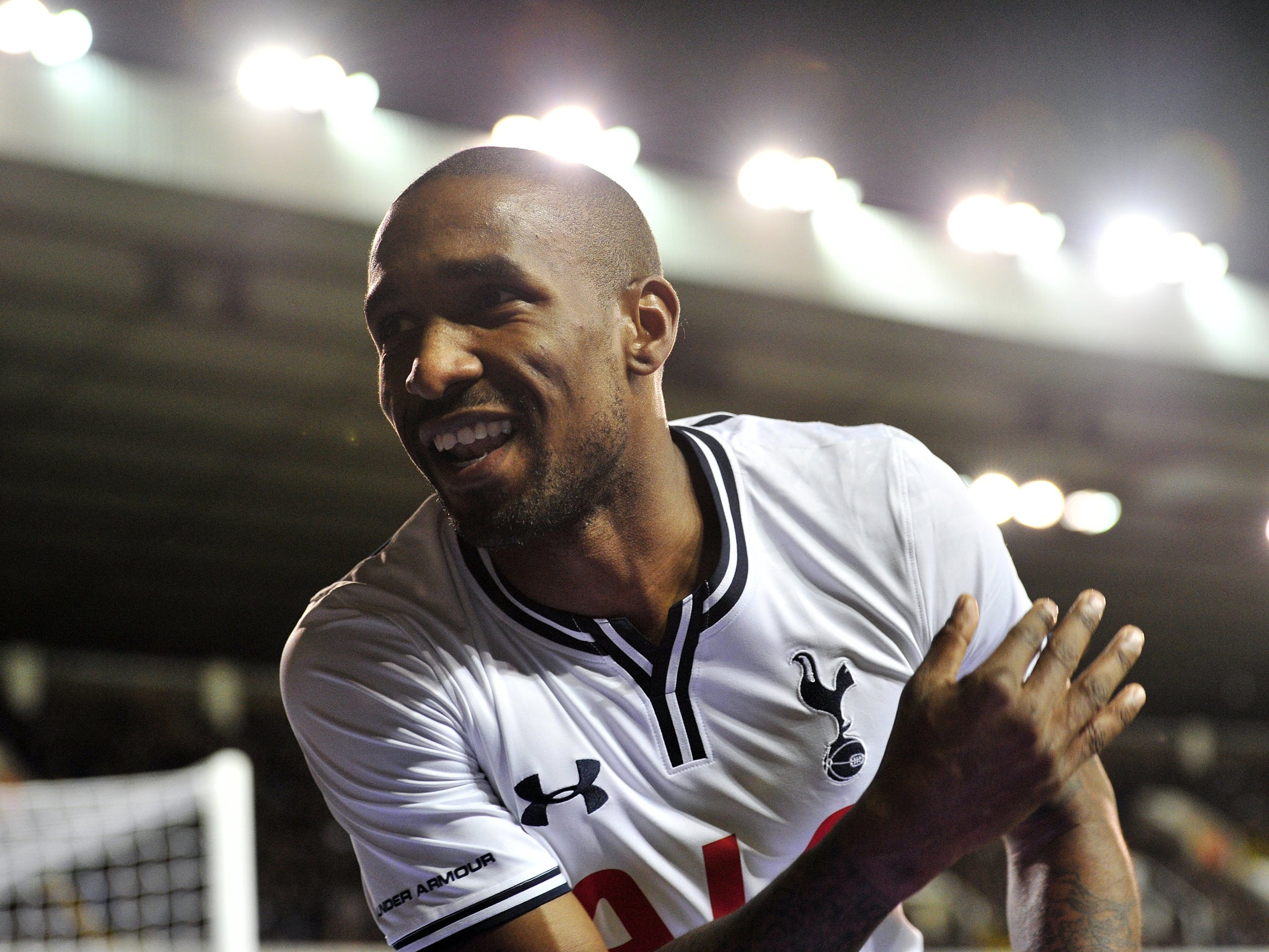 Tottenham striker Jermain Defoe