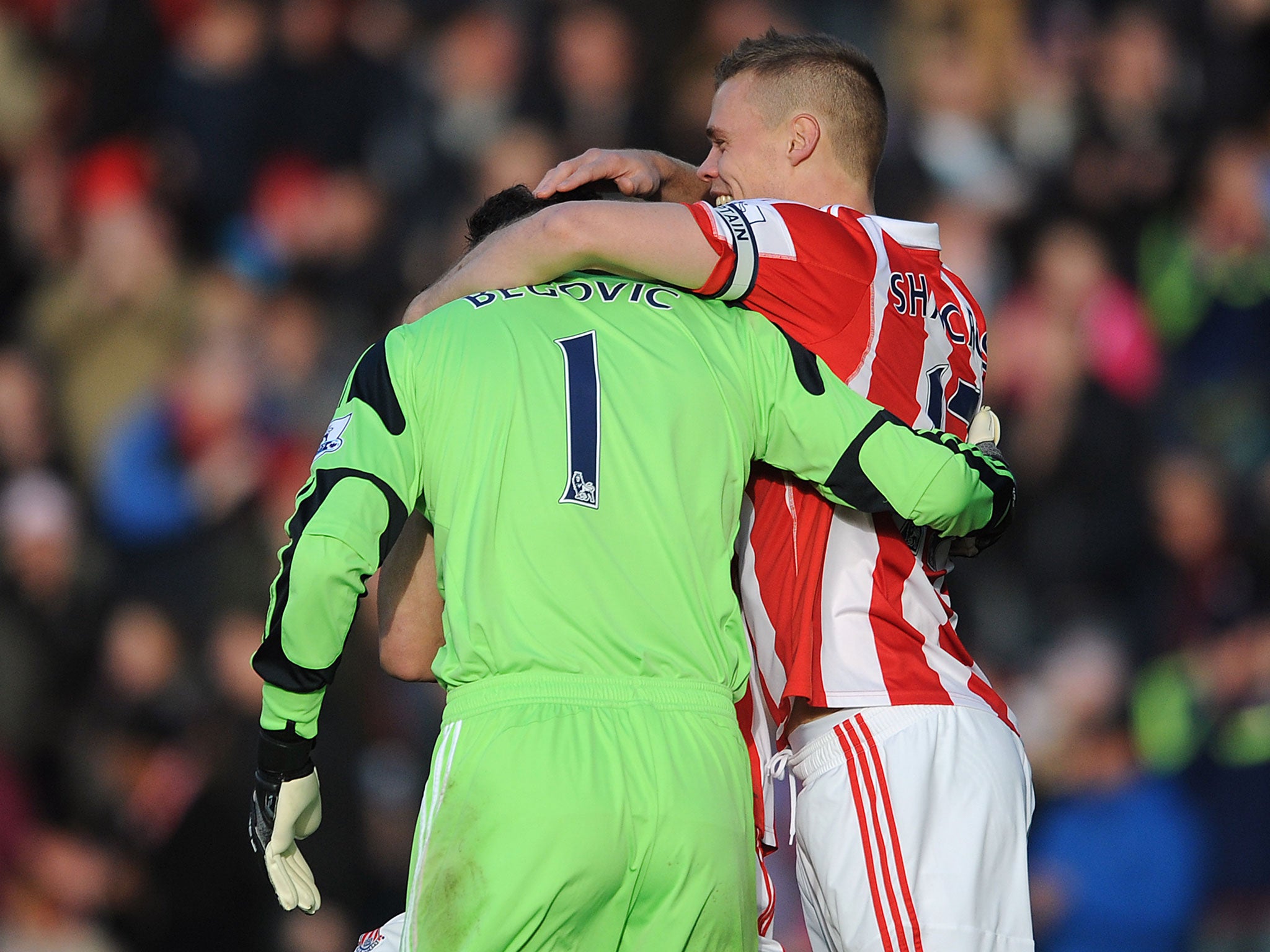 Asmir Begovic scored the opening goal after just 12 seconds