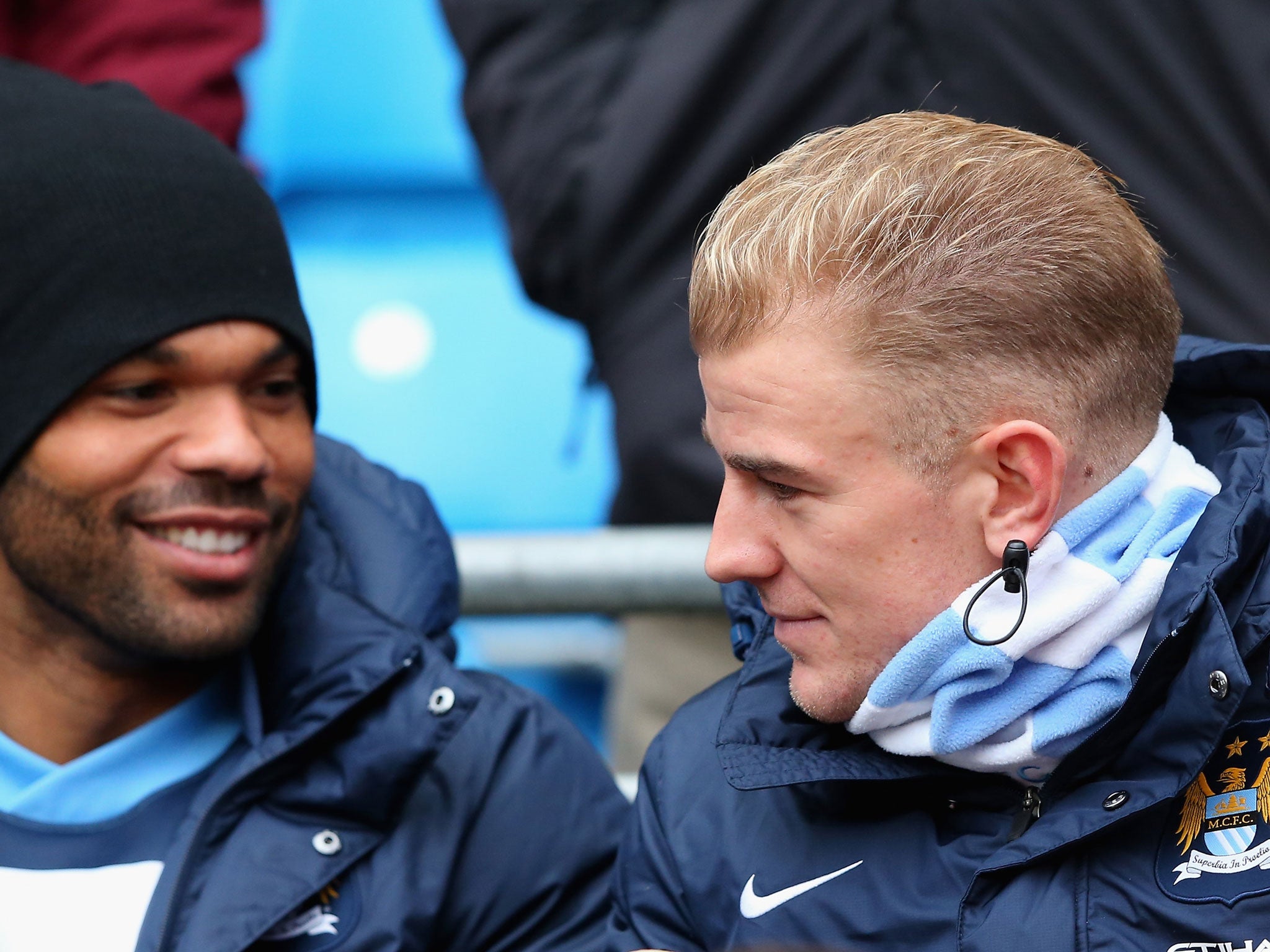 MANCHESTER, ENGLAND - NOVEMBER 02: Joe Hart was benched against Norwich