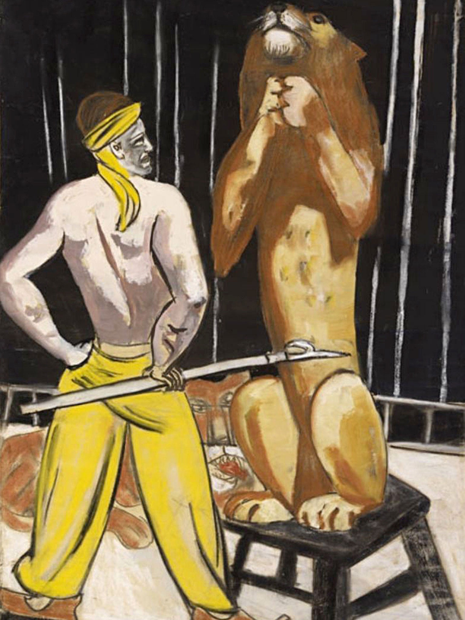 'The Lion Tamer' by Max Beckmann, one of the banned artists