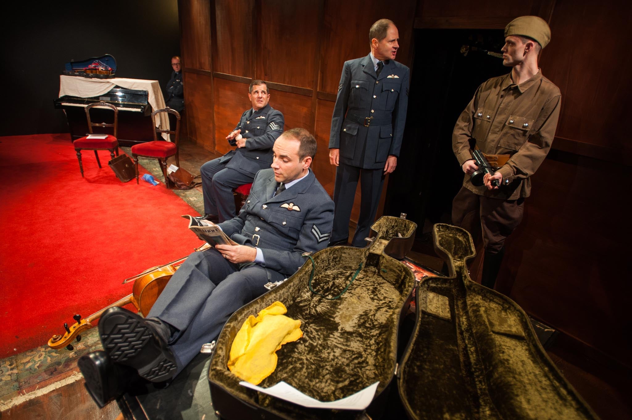 A scene from The Potsdam Quartet