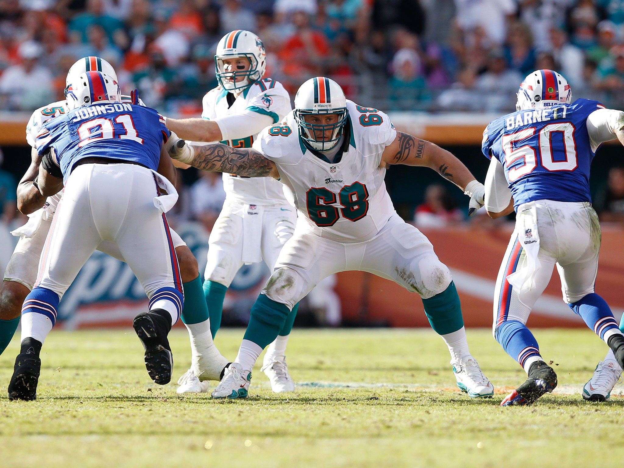 Richie Incognito has been suspended indefinitely