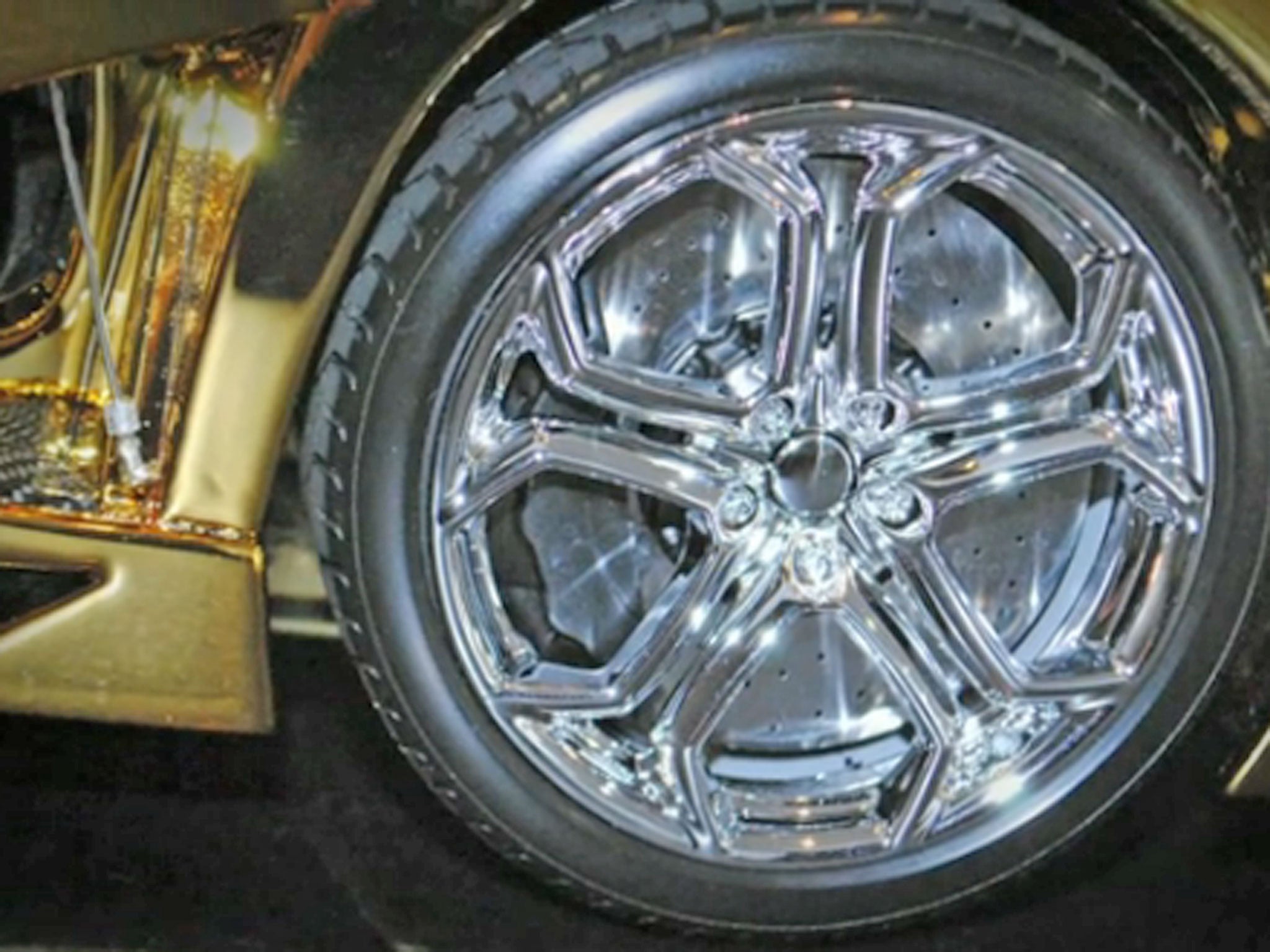 Wheels with bling bling