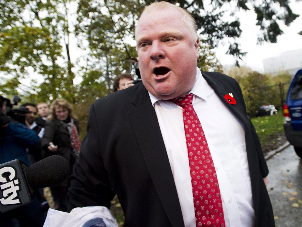 Mayor Ford has yet to be charged with any offence