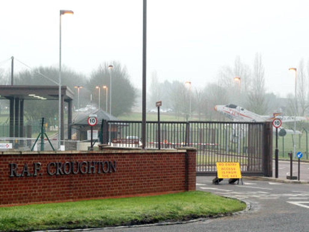 RAF Croughton in Northamptonshire