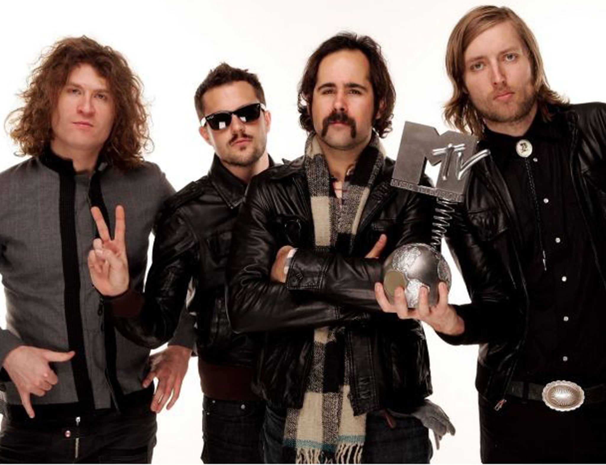 When You Were Young(er): The Killers (David Keuning, Ronnie Vannucci, Brandon Flowers and Mark Stoermer) back in 2006