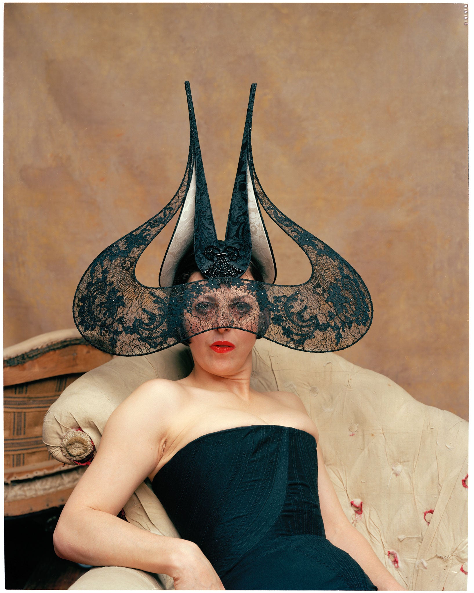 Isabella Blow, photographed in 2002 by Diego Uchitel