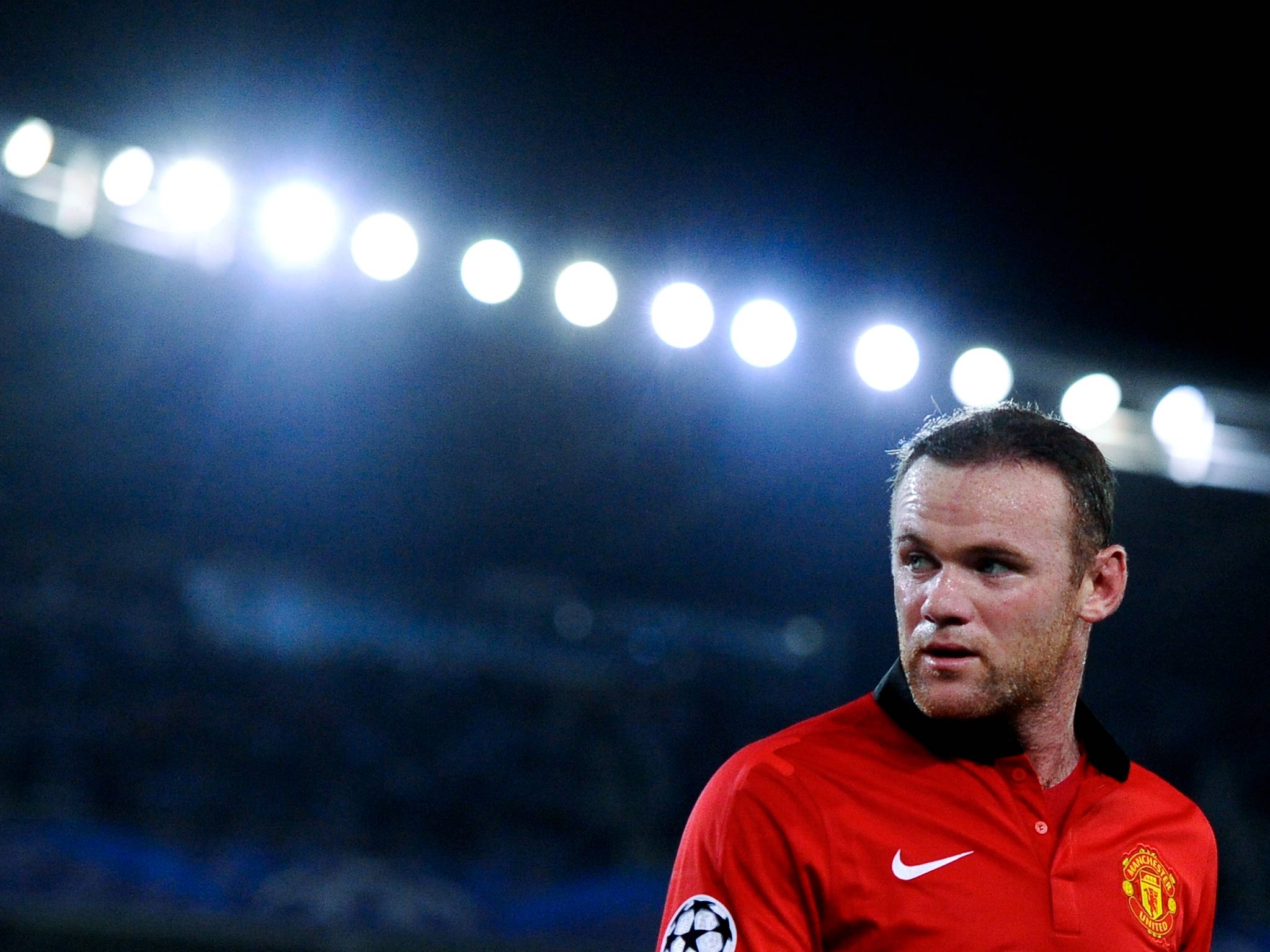 Manchester United striker Wayne Rooney