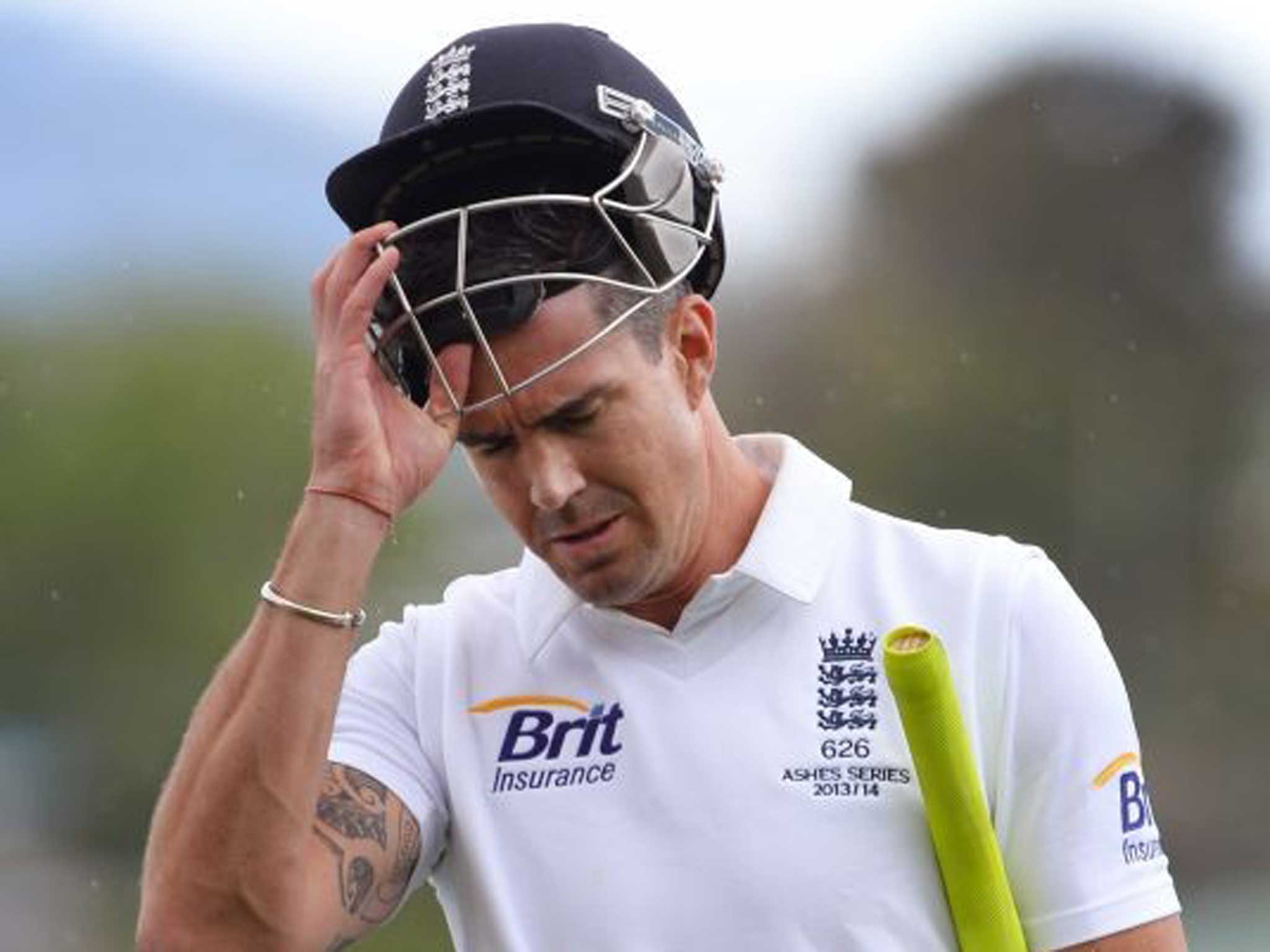 Less than a year ago Pieterson first complained of a sore knee, leading to him flying home and missing the remainder of the English season