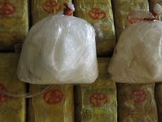 Laos makes Asia’s biggest drug bust of 55 million methamphetamine tablets and 1.5 tonnes of crystal meth