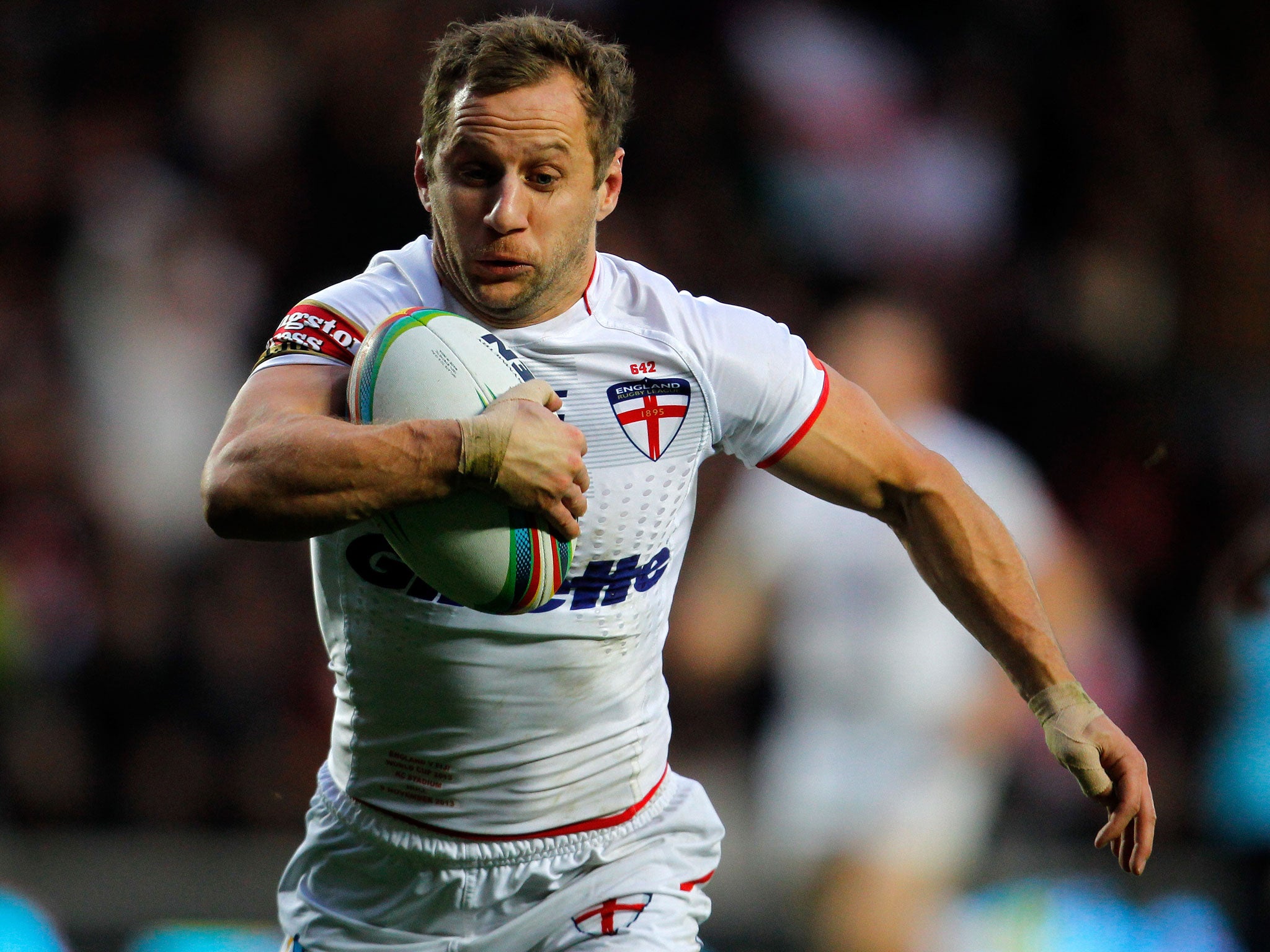 Rob Burrow spared England’s blushes against Fiji