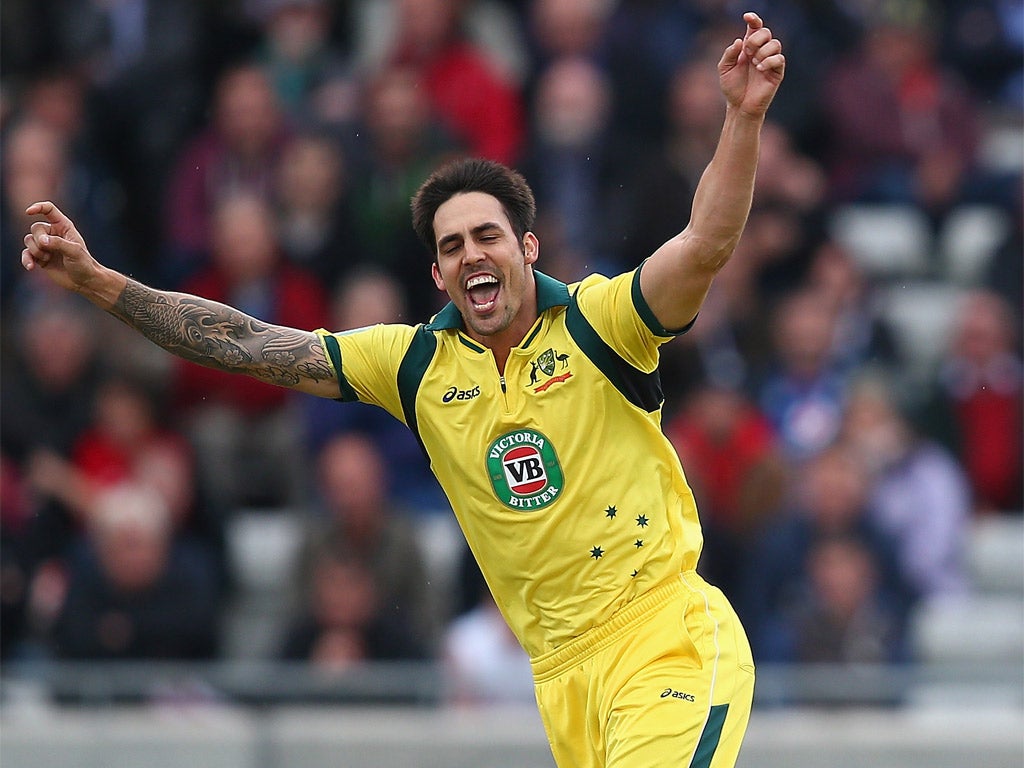 Mitchell Johnson’s good form in one-dayers has led to his Test recall