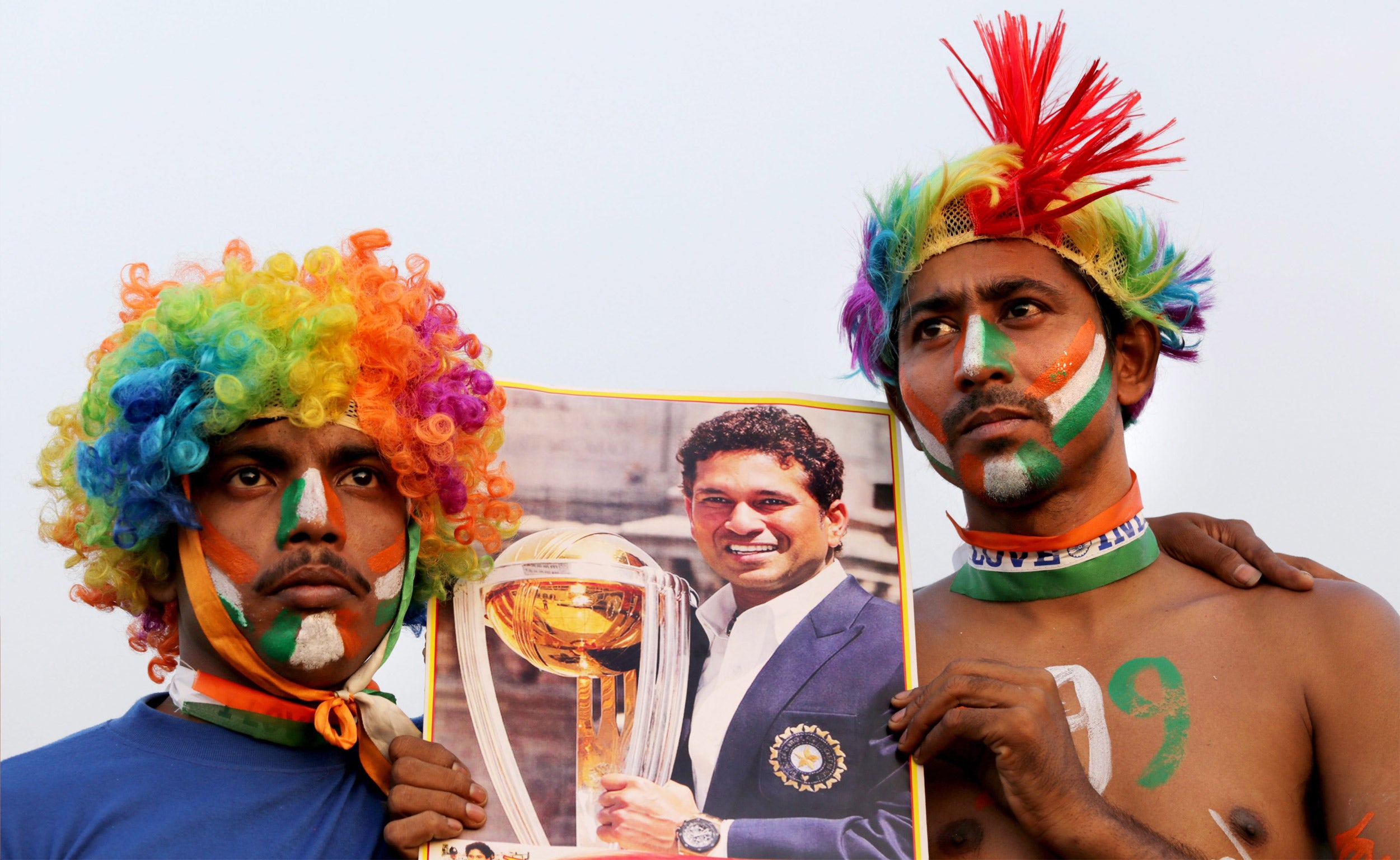 India’s fans express their appreciation of Tendulkar last week